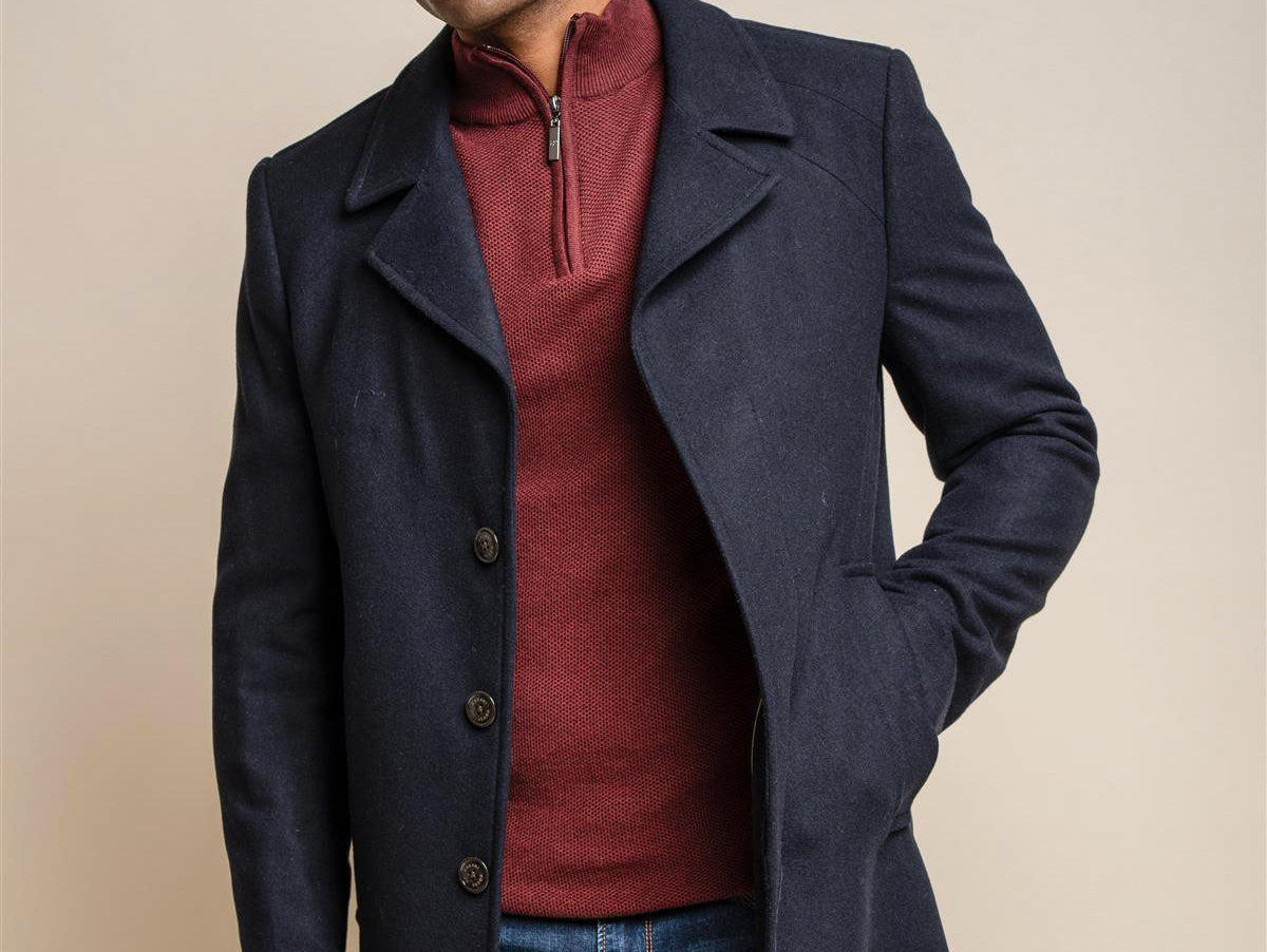 Wearing a Coat with a Suit