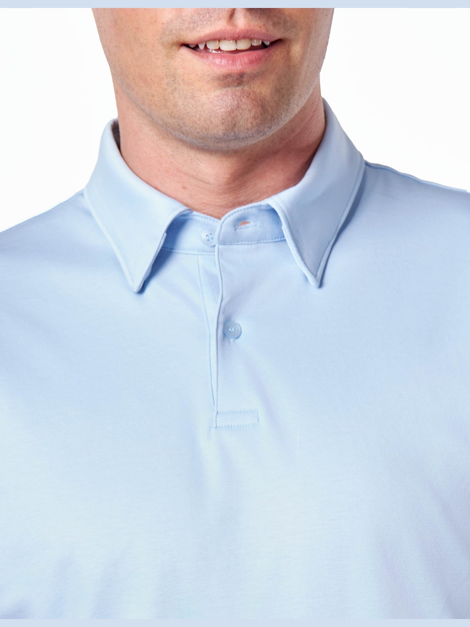 Mercerised Cotton Smart Polo T Shirt Short Sleeve