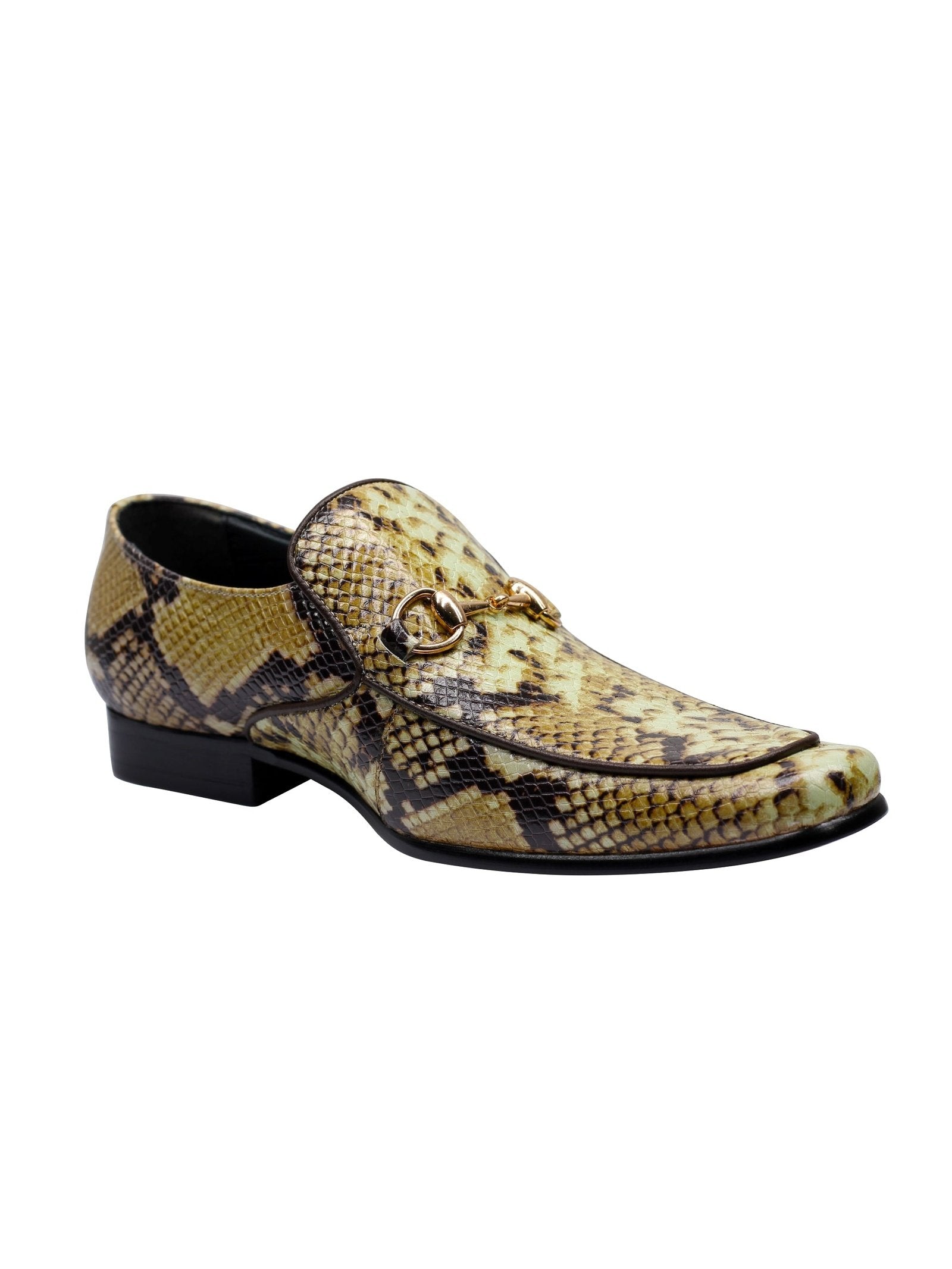 BEIGE PRINTED PARTY LOAFER