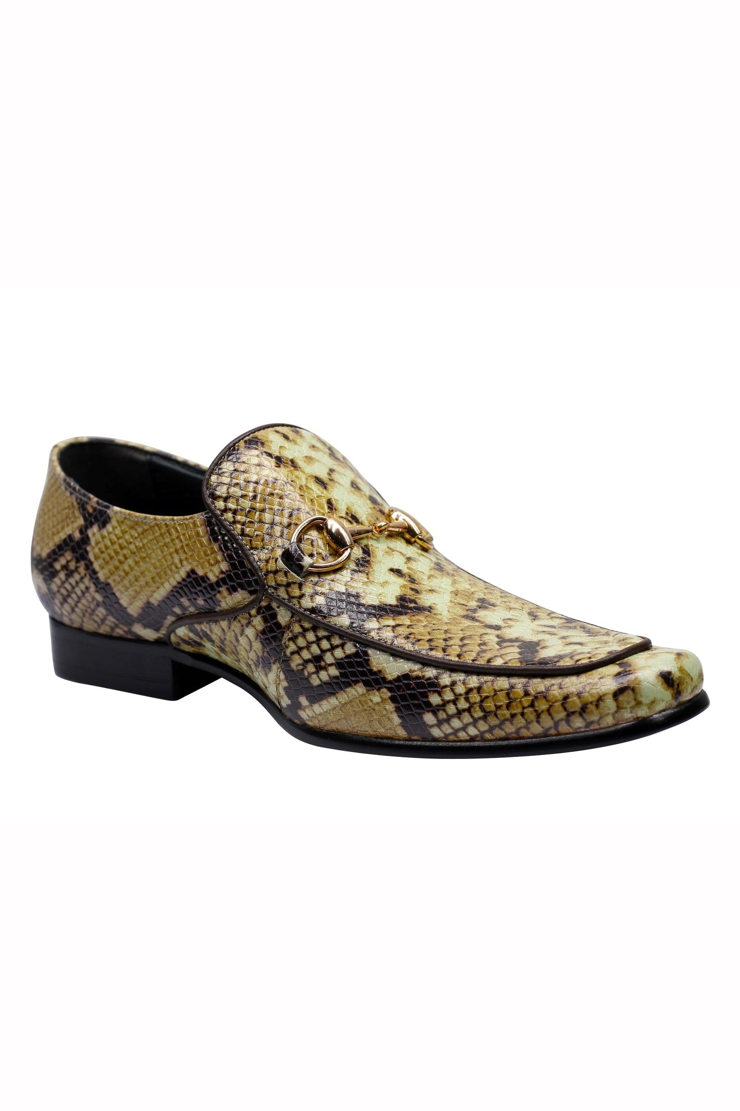 BEIGE PRINTED PARTY LOAFER
