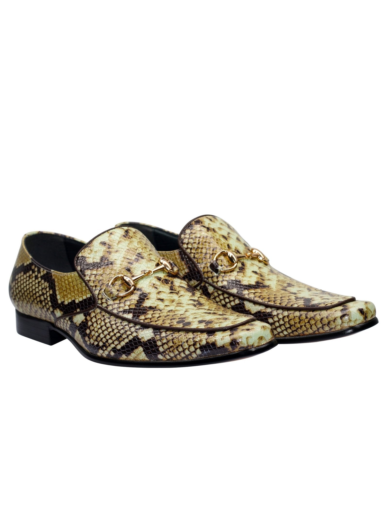 BEIGE PRINTED PARTY LOAFER