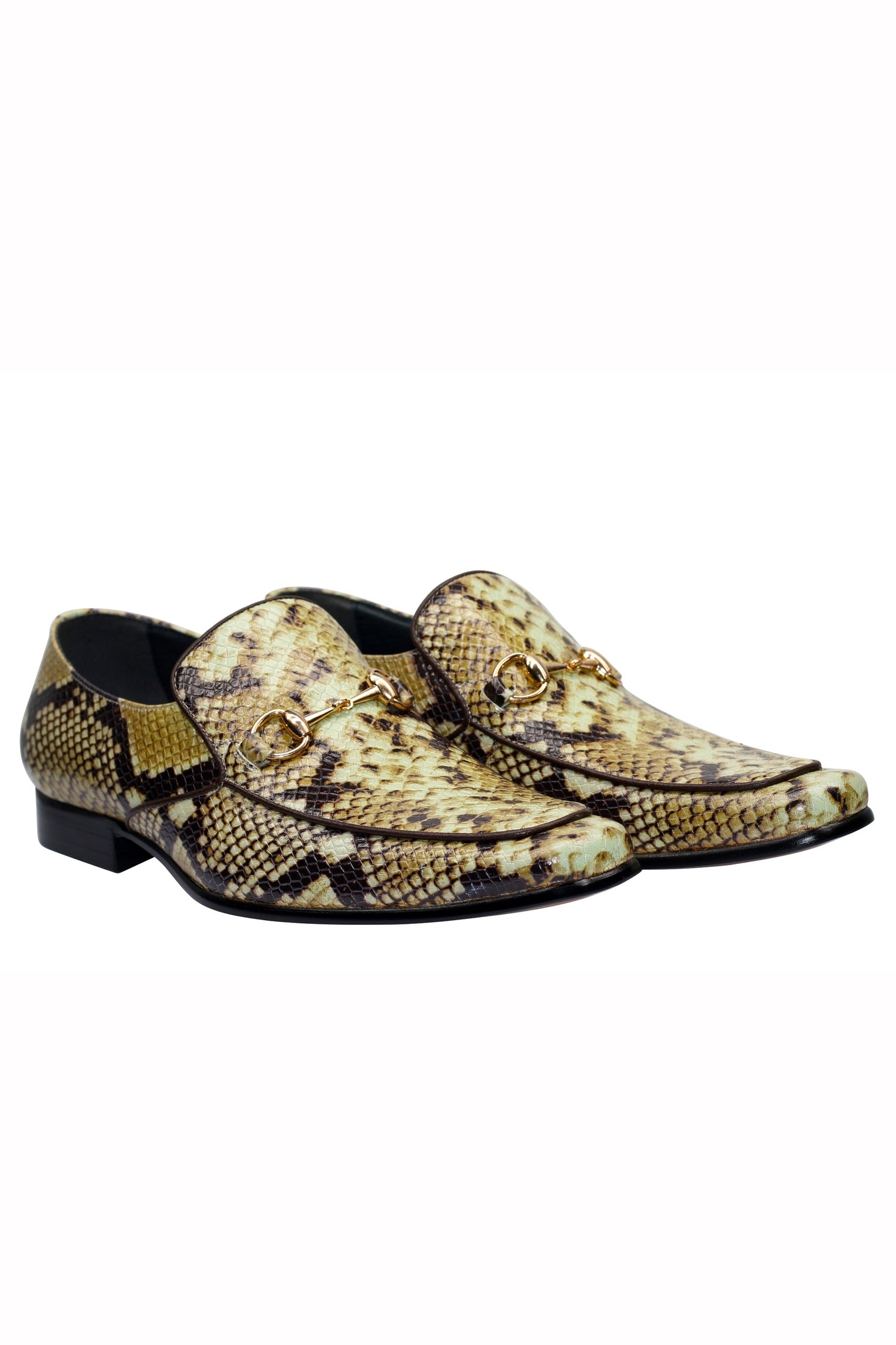 BEIGE PRINTED PARTY LOAFER