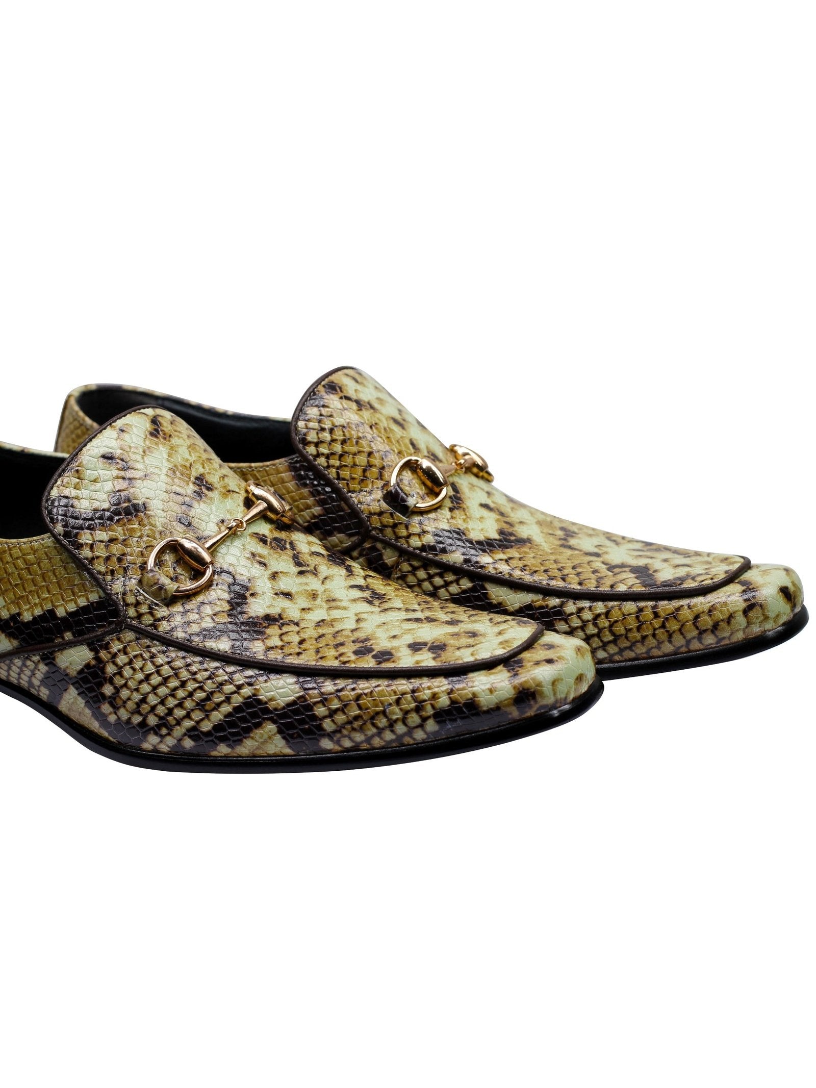 BEIGE PRINTED PARTY LOAFER