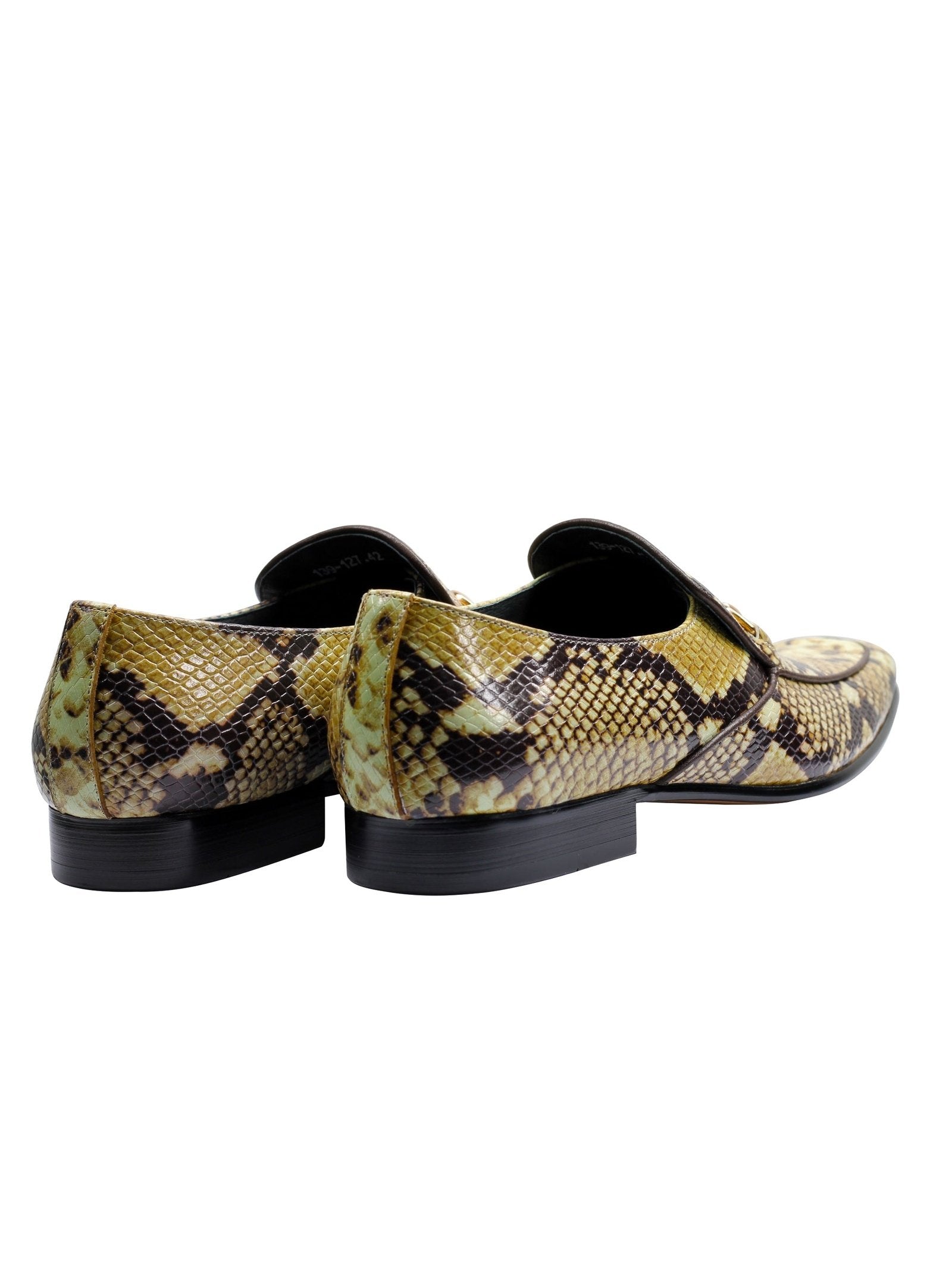 BEIGE PRINTED PARTY LOAFER