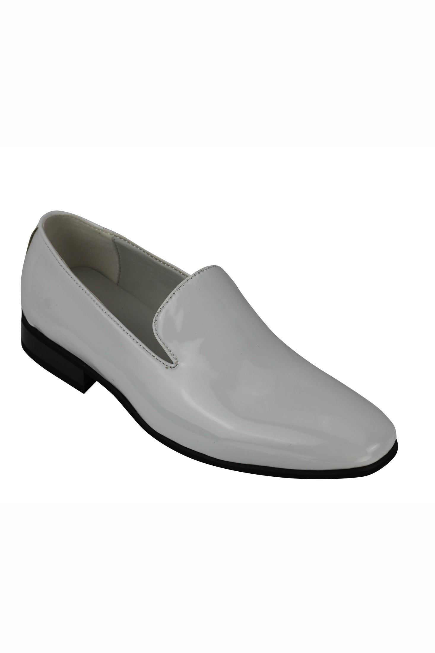 NEW MENS LOAFERS PATENT LEATHER SMART CASUAL SLIP ON DRIVING SHOES