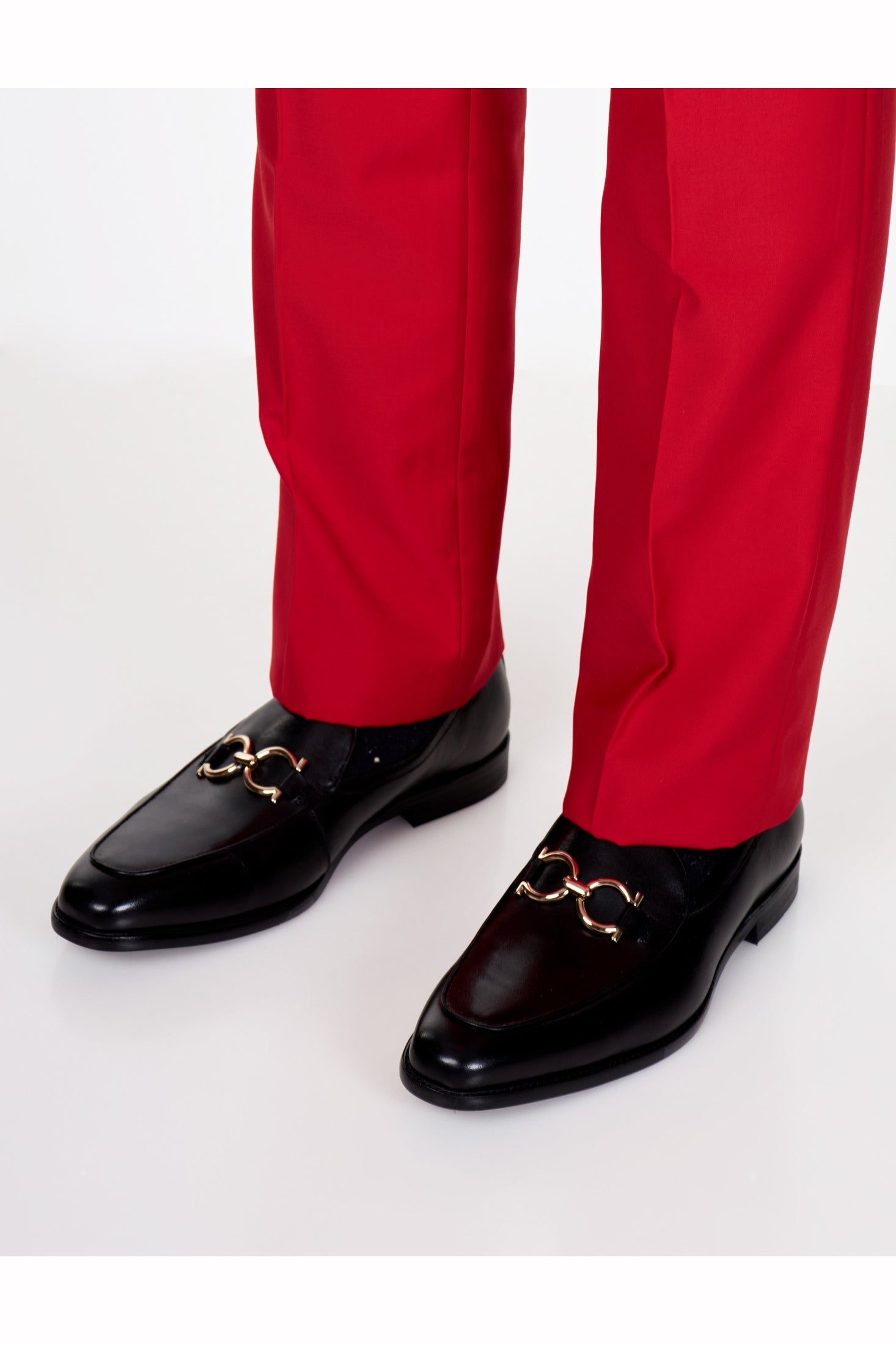 SNAFFLE BIT LOAFERS IN BLACK