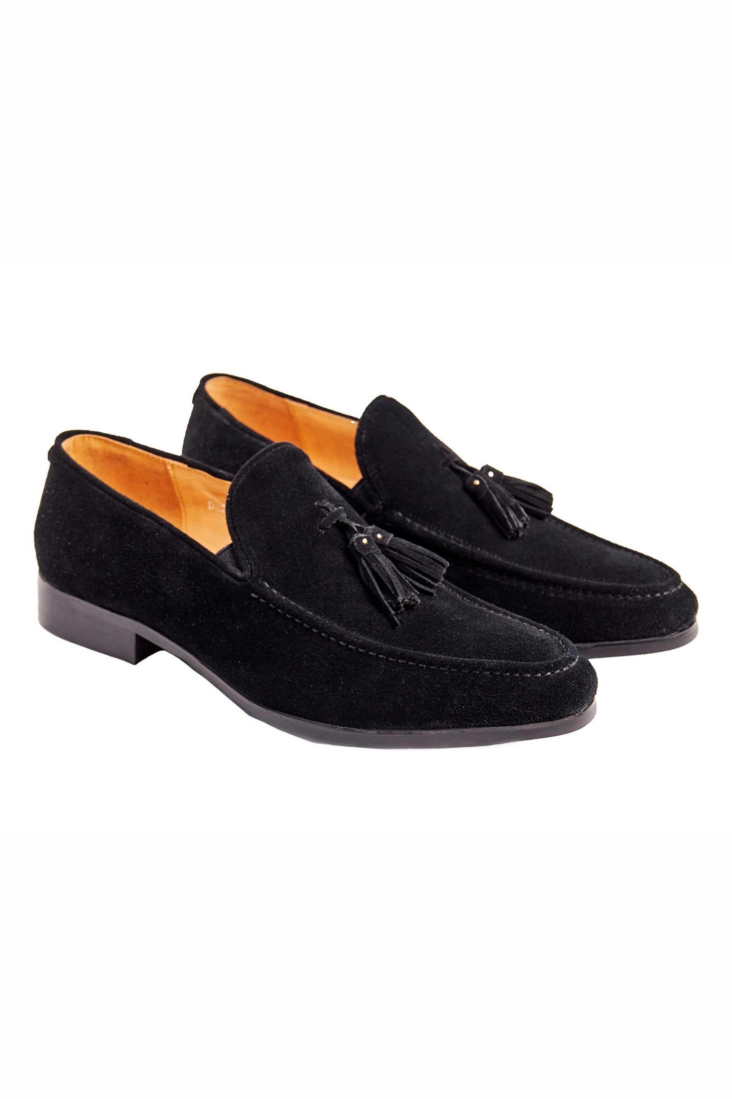 BLACK SUEDE TASSEL LOAFER