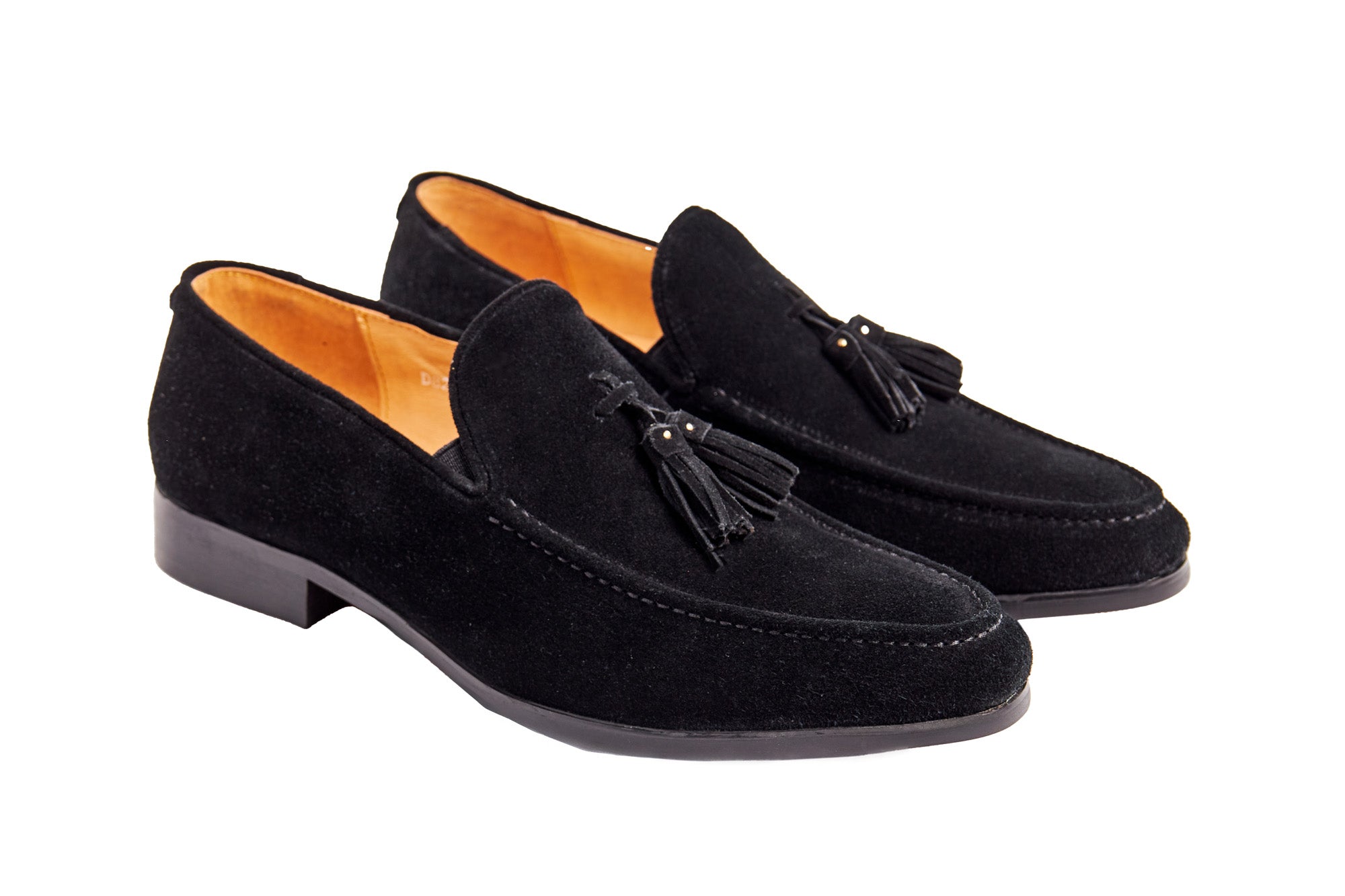 BLACK SUEDE TASSEL LOAFER