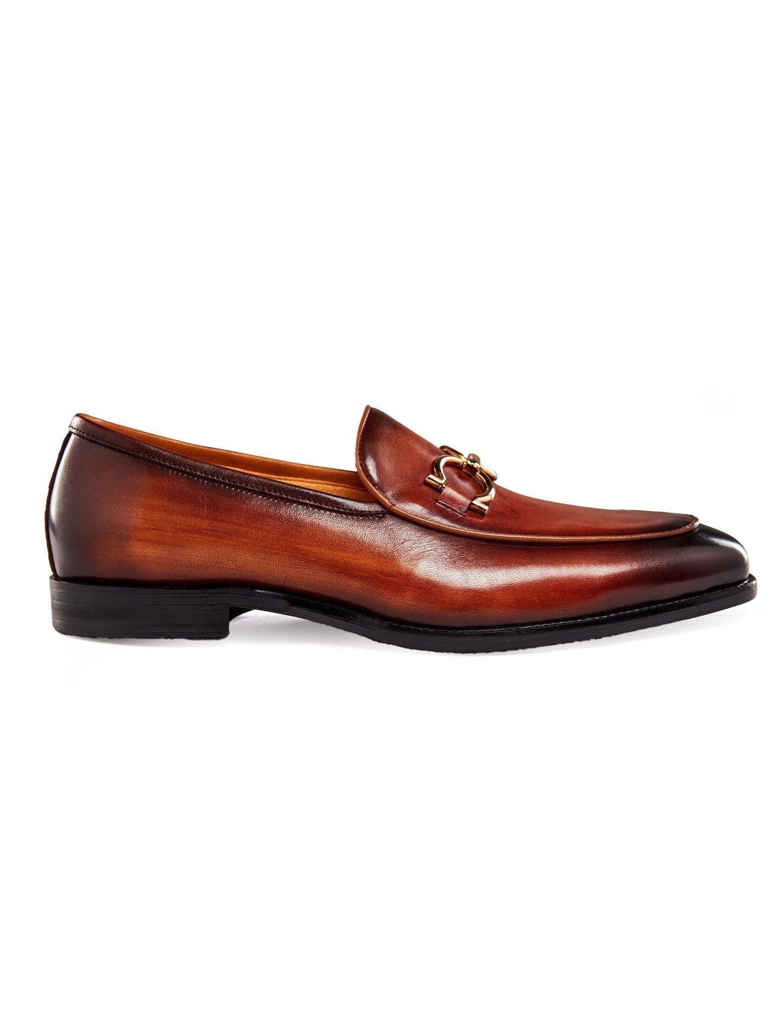 SNAFFLE BIT LOAFERS IN BROWN