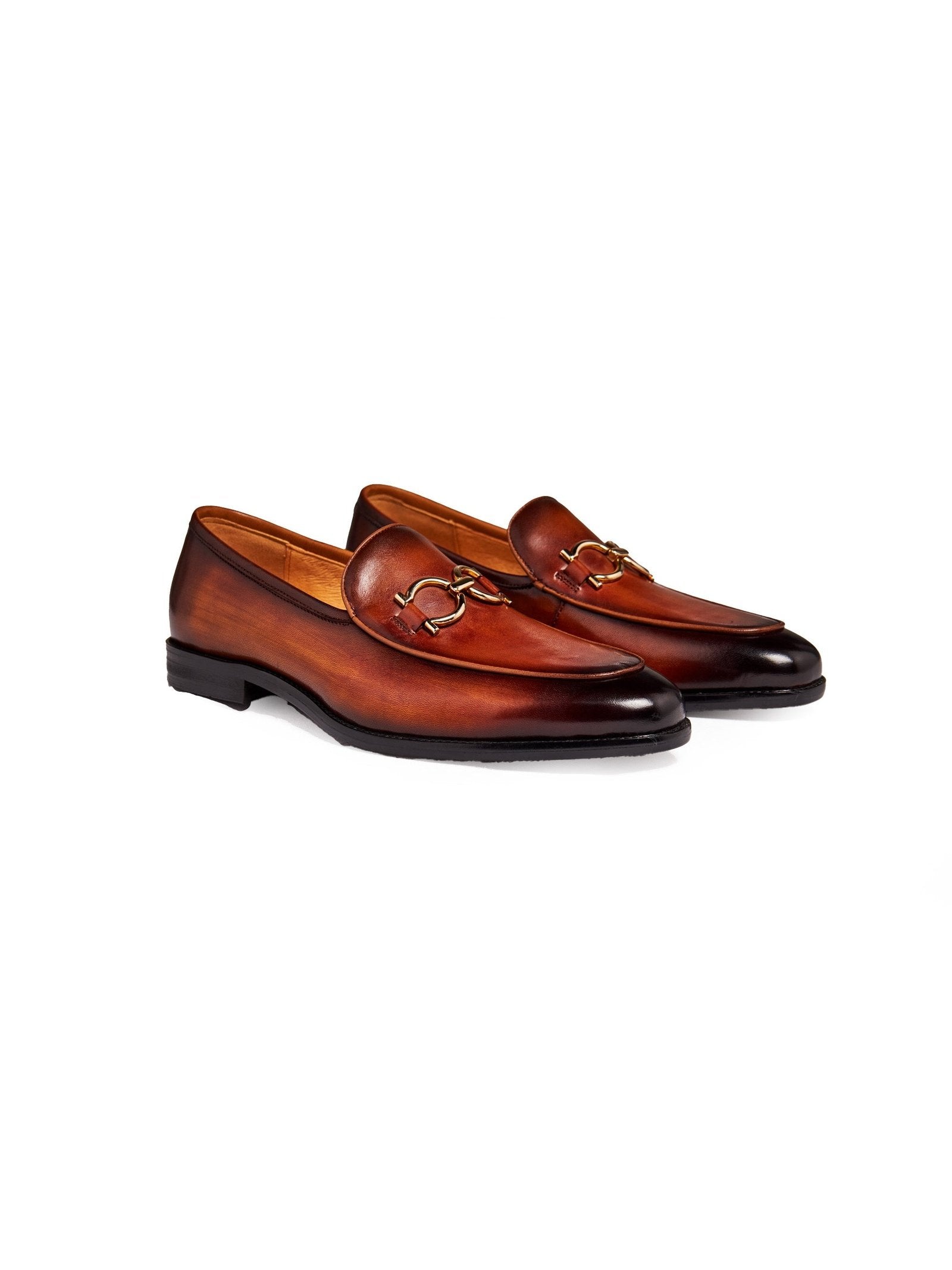 SNAFFLE BIT LOAFERS IN BROWN