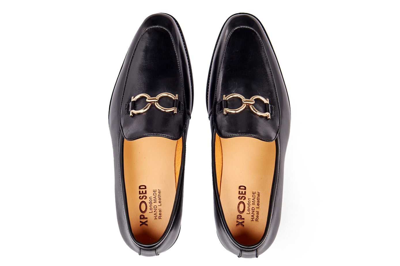 SNAFFLE BIT LOAFERS IN BLACK