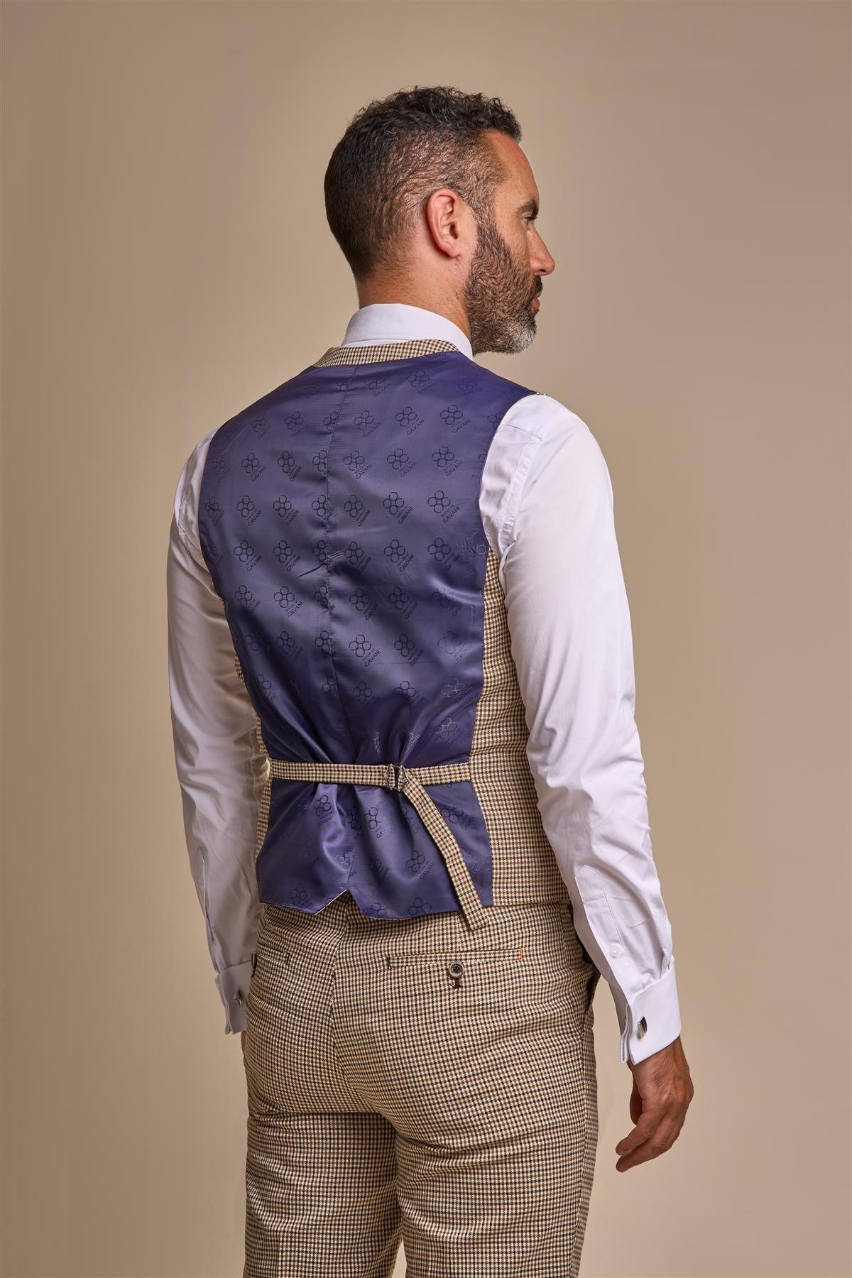 ELWOOD TAN WAISTCOAT CAVANI