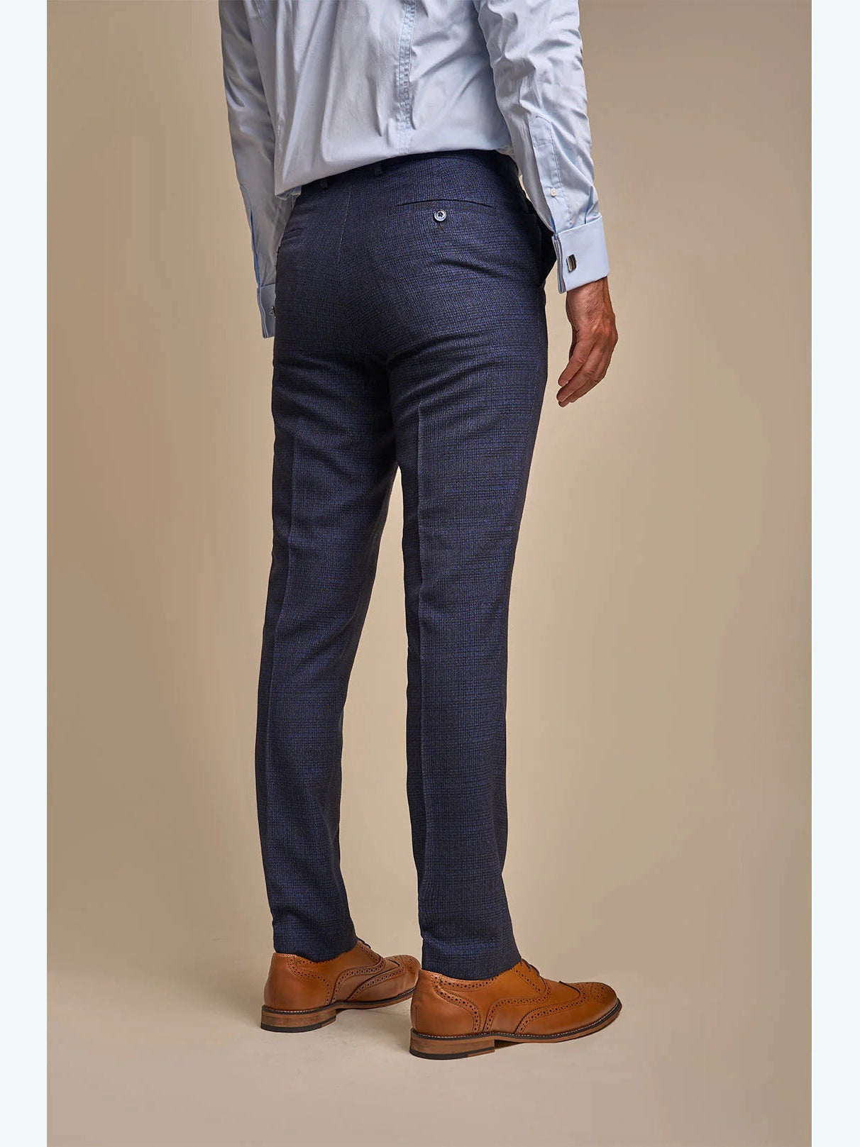 CARIDI - NAVY 2 PIECE DOUBLE BREASTED SUIT BY CAVANI CAVANI