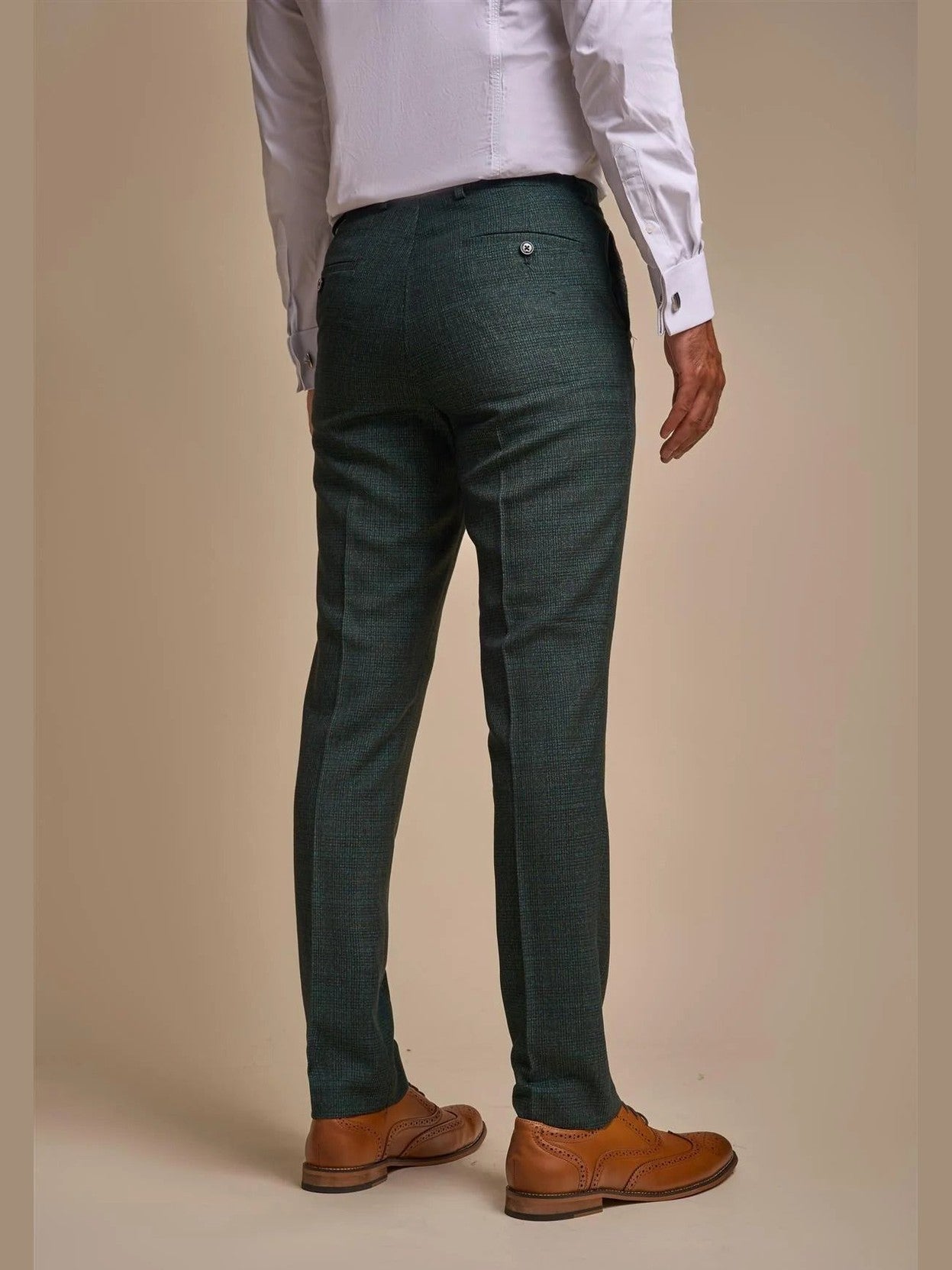 CARIDI - OLIVE 2 PIECE DOUBLE BREASTED SUIT BY CAVANI CAVANI