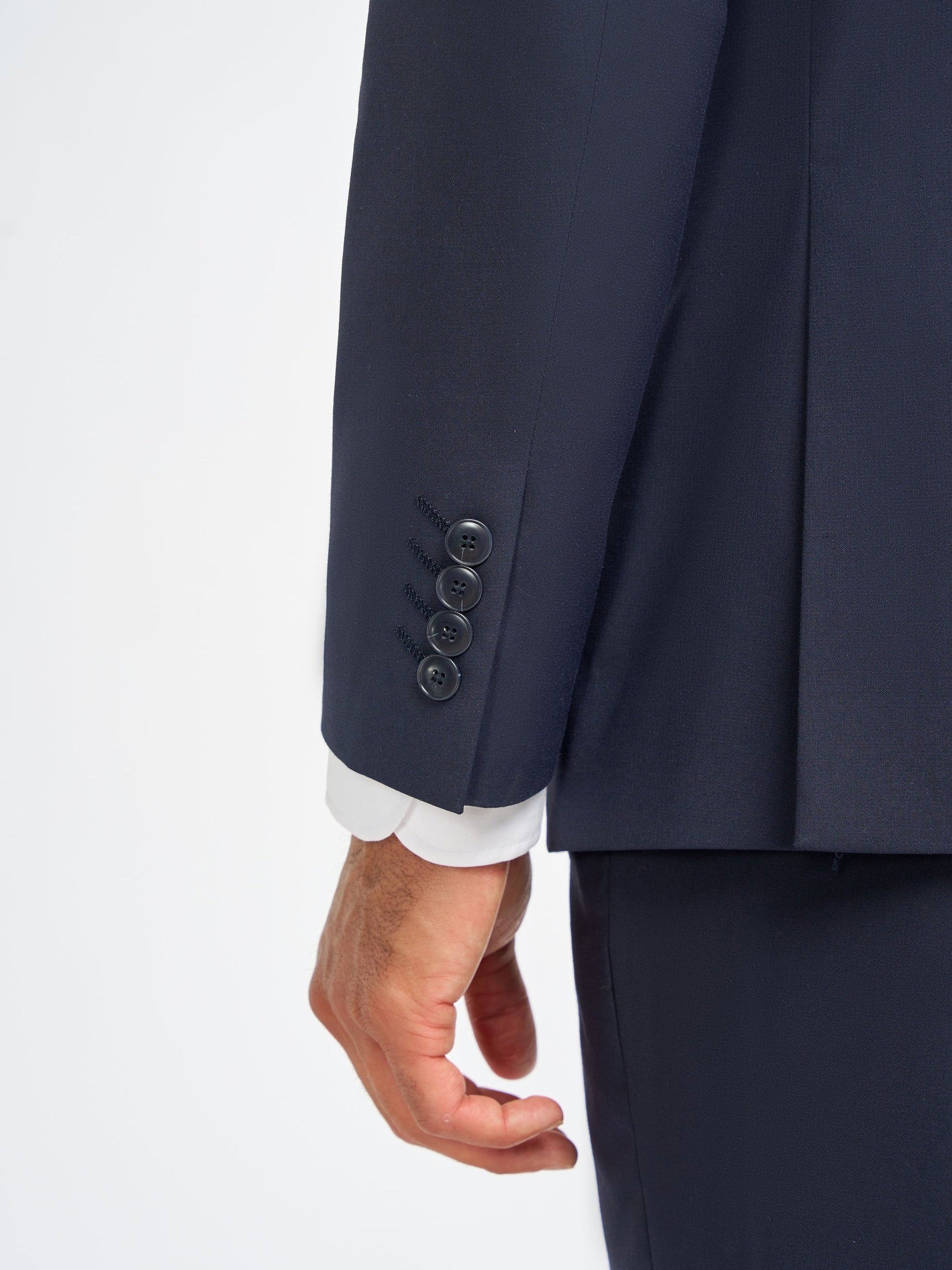 MALIBU – NAVY 3 PIECE TAILORED FIT SUIT CAVANI