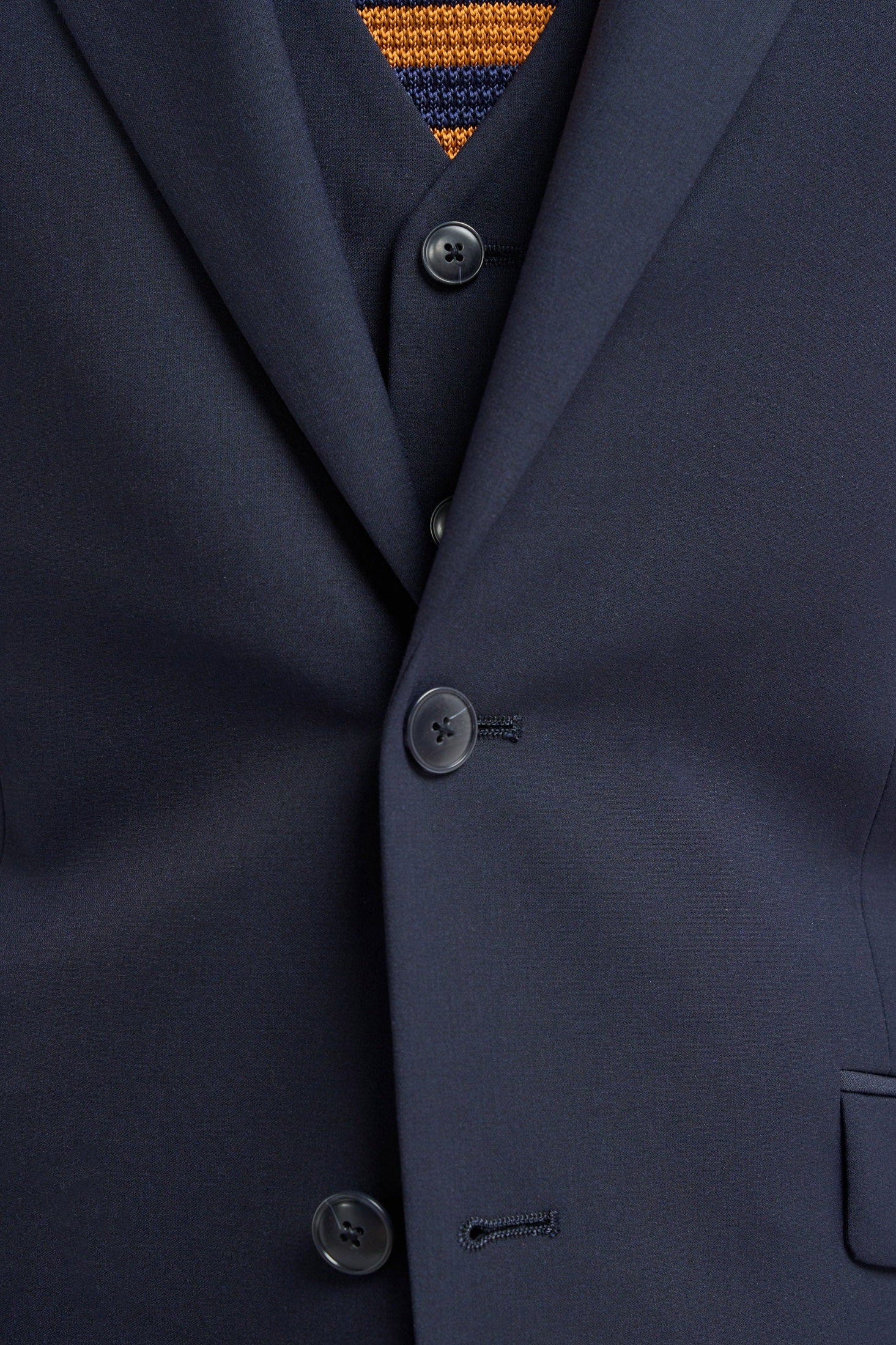 MALIBU – NAVY 3 PIECE TAILORED FIT SUIT CAVANI