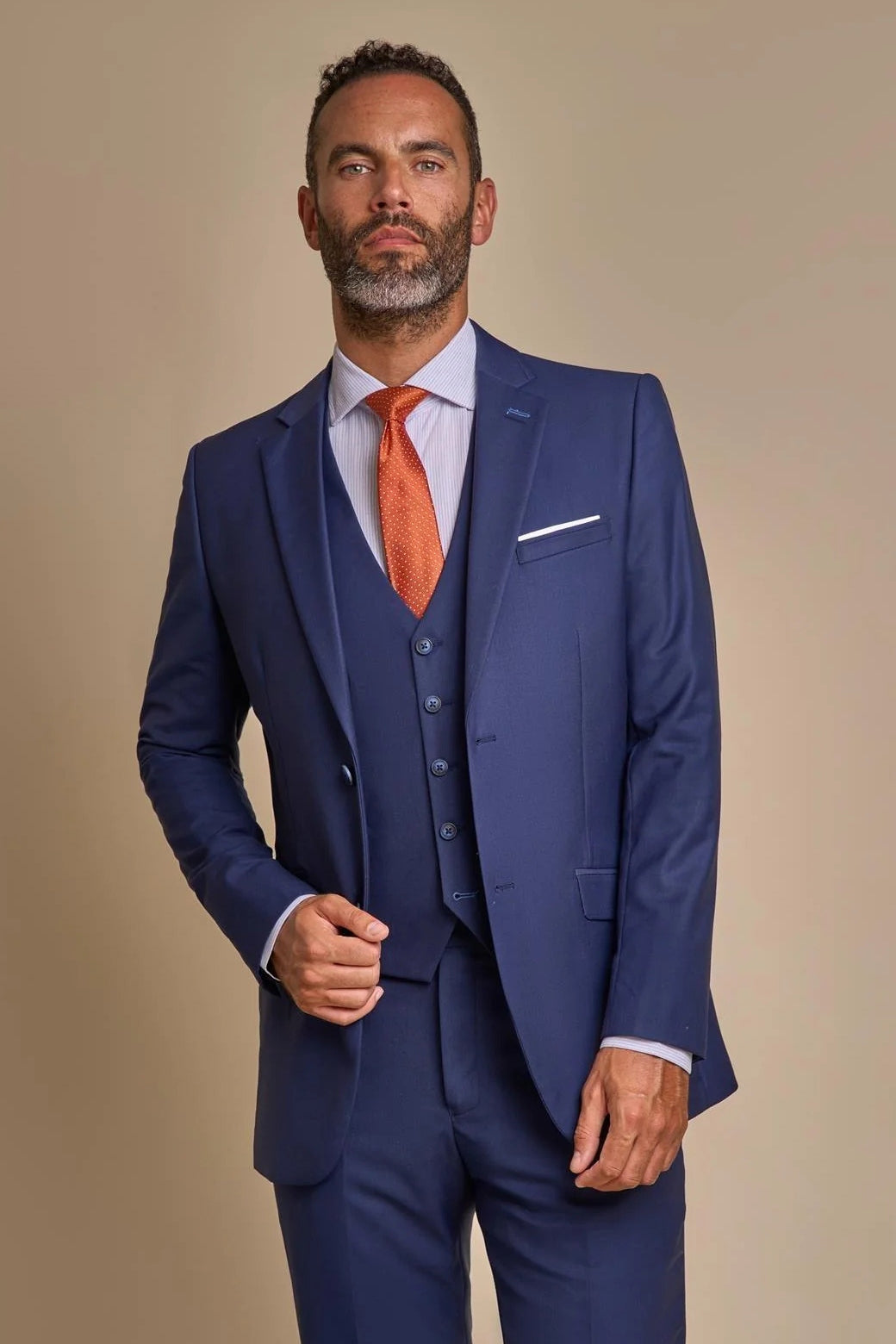 CAVANI – JEFFERSON NAVY MEN’S BLAZER CAVANI