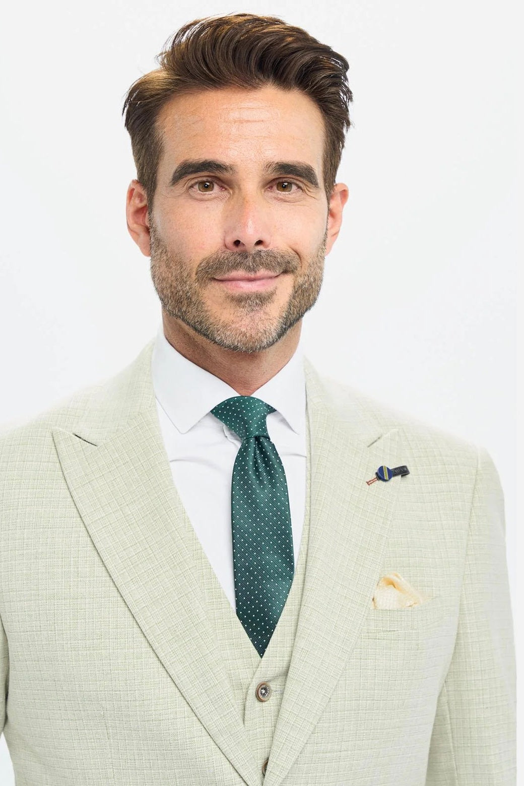 Cavani – Tropez Tailored Suit Blazer in Green