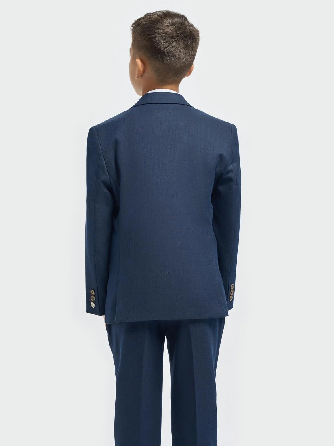 House of Cavani - Tropez Boys Navy Blue 3 Piece Suit Tailored CAVANI
