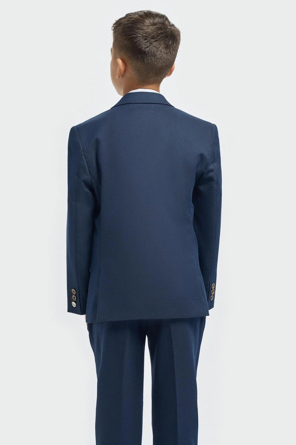 House of Cavani - Tropez Boys Navy Blue 3 Piece Suit Tailored CAVANI