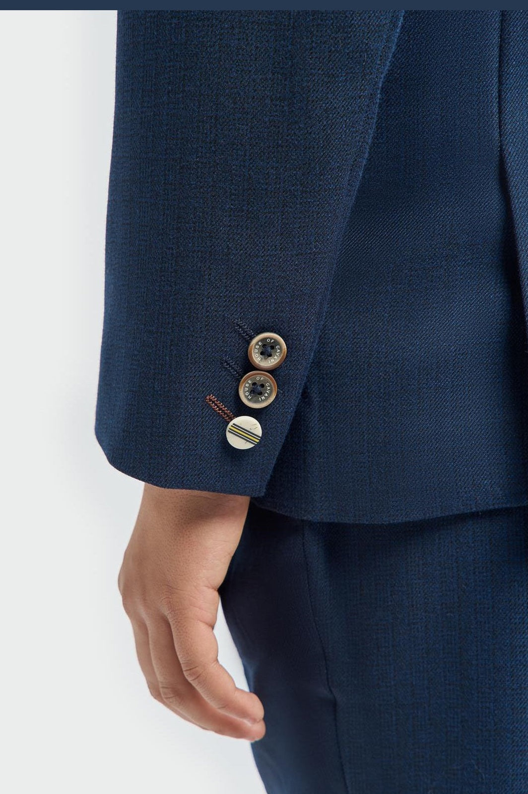 House of Cavani - Tropez Boys Navy Blue 3 Piece Suit Tailored CAVANI