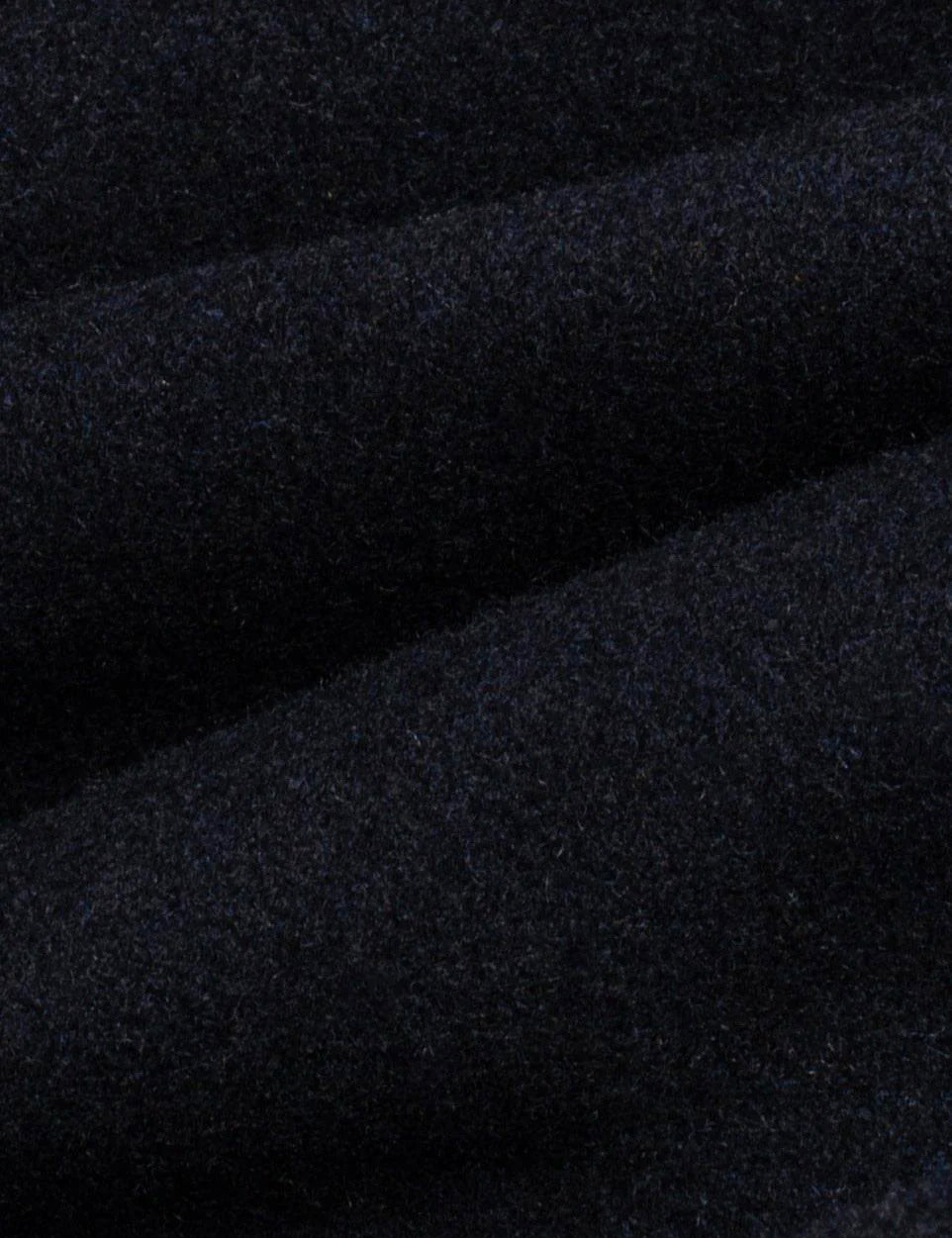 WOOL BLEND NAVY MID LENGTH OVERCOAT