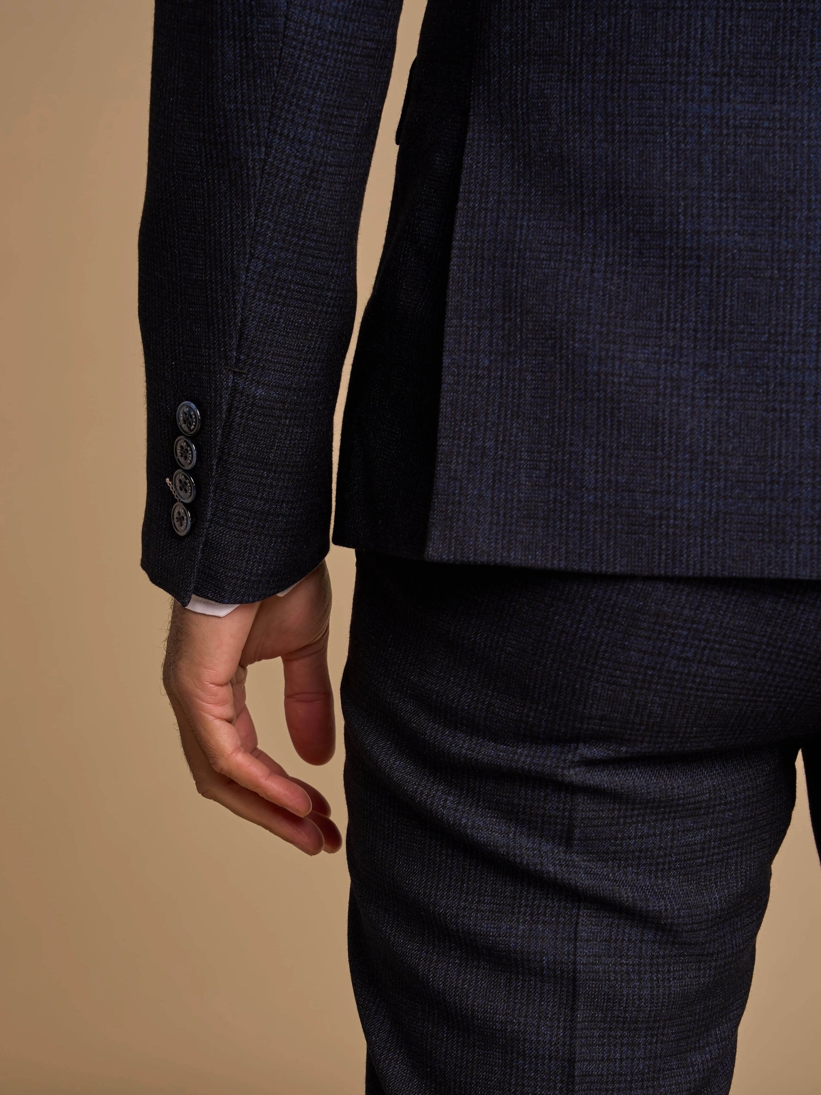 CARIDI - NAVY 2 PIECE DOUBLE BREASTED SUIT BY CAVANI CAVANI