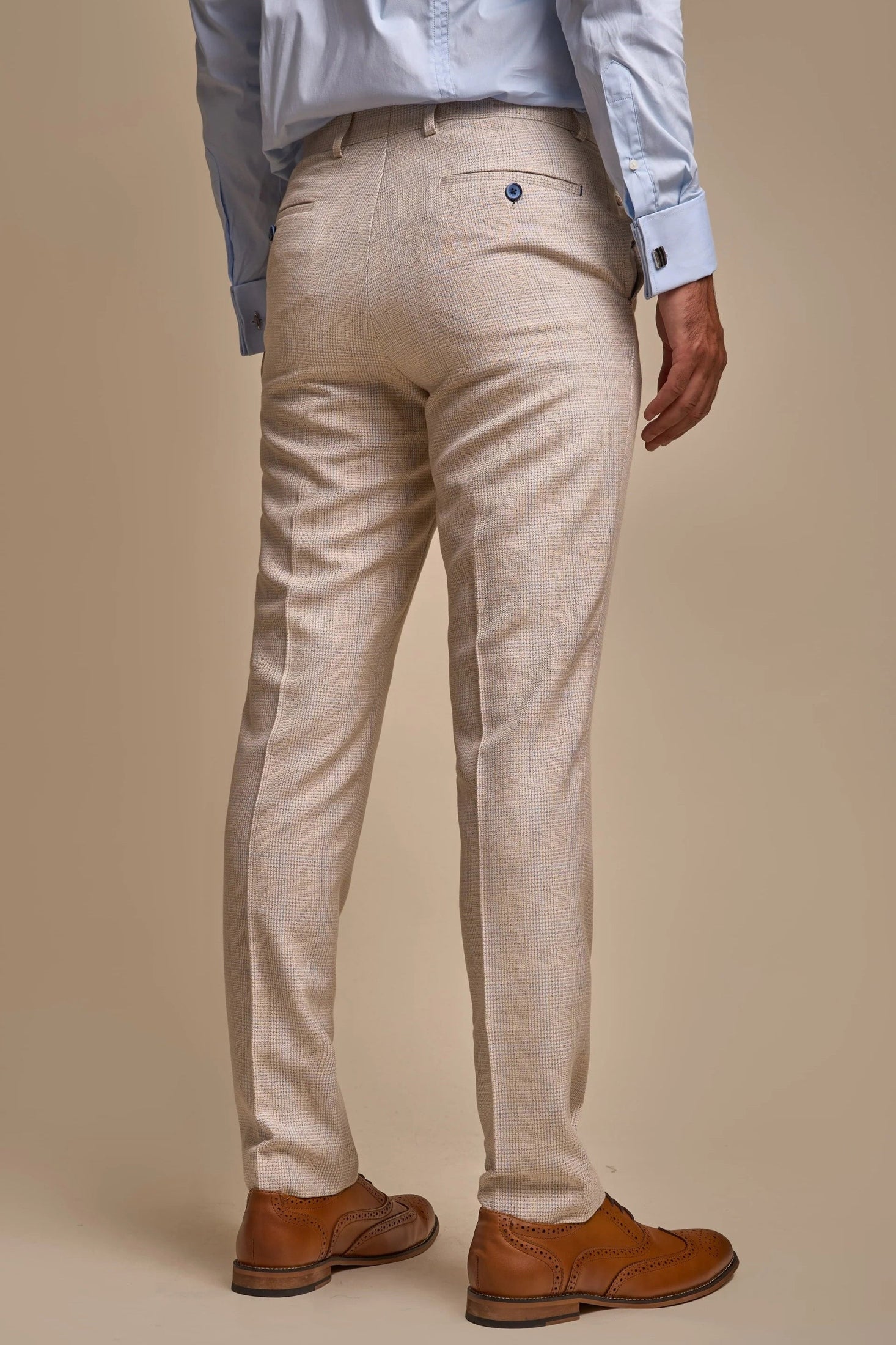 CARIDI – BEIGE DOUBLE BREASTED BLAZER BY CAVANI CAVANI