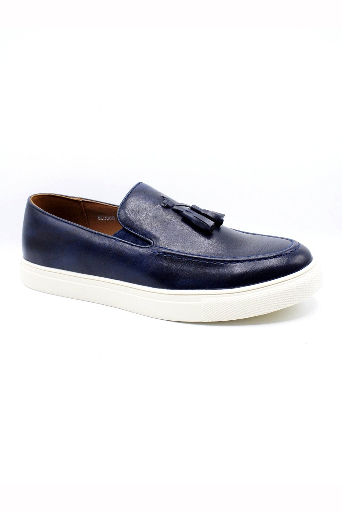 CASUAL FAUX LEATHER SNEAKERS WITH TASSELS