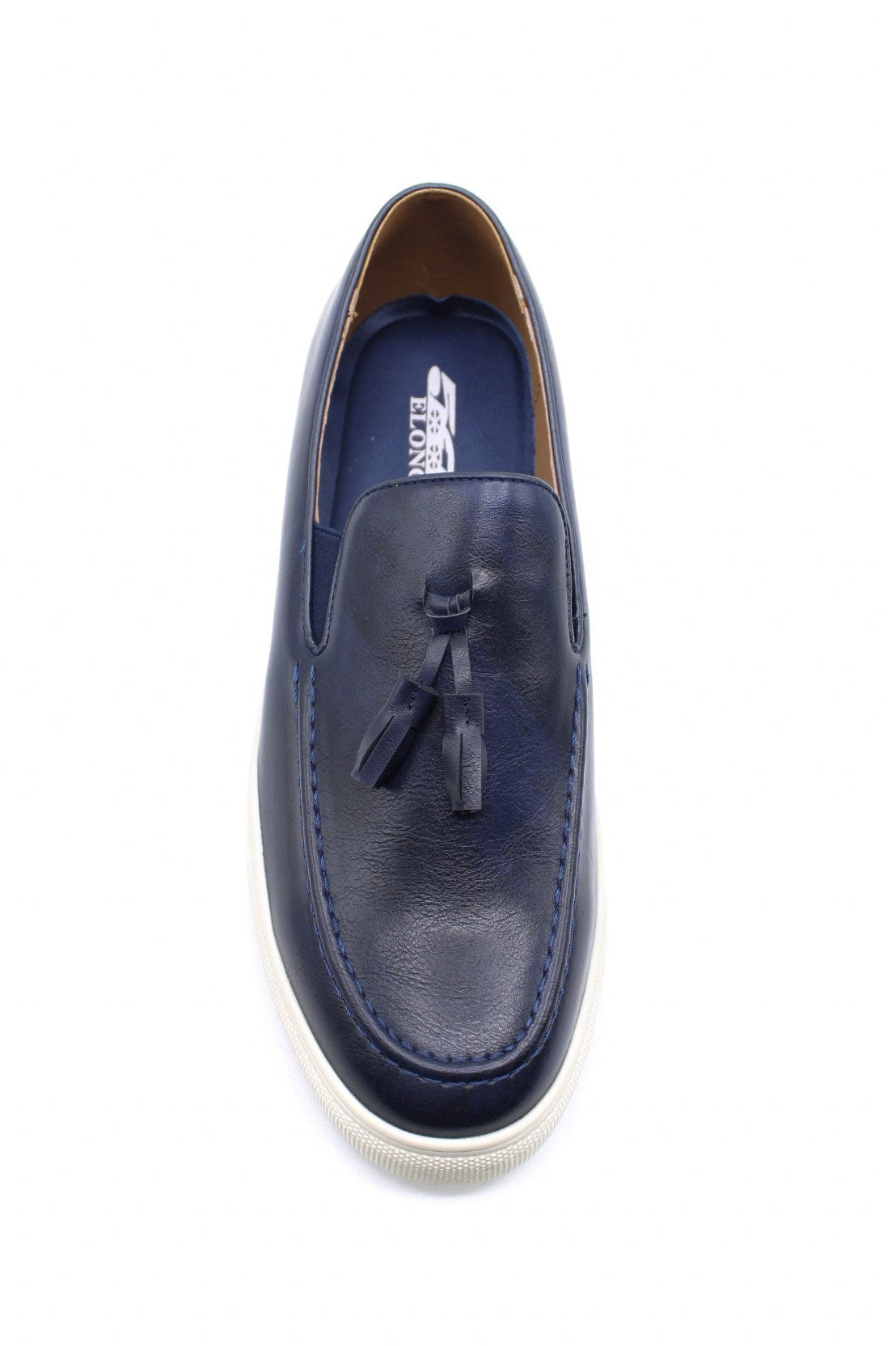 CASUAL FAUX LEATHER SNEAKERS WITH TASSELS