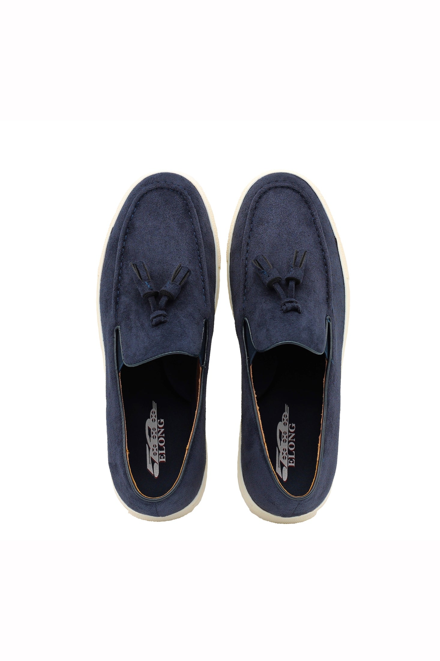 FAUX LEATHER SUEDE SNEAKER WITH TASSEL