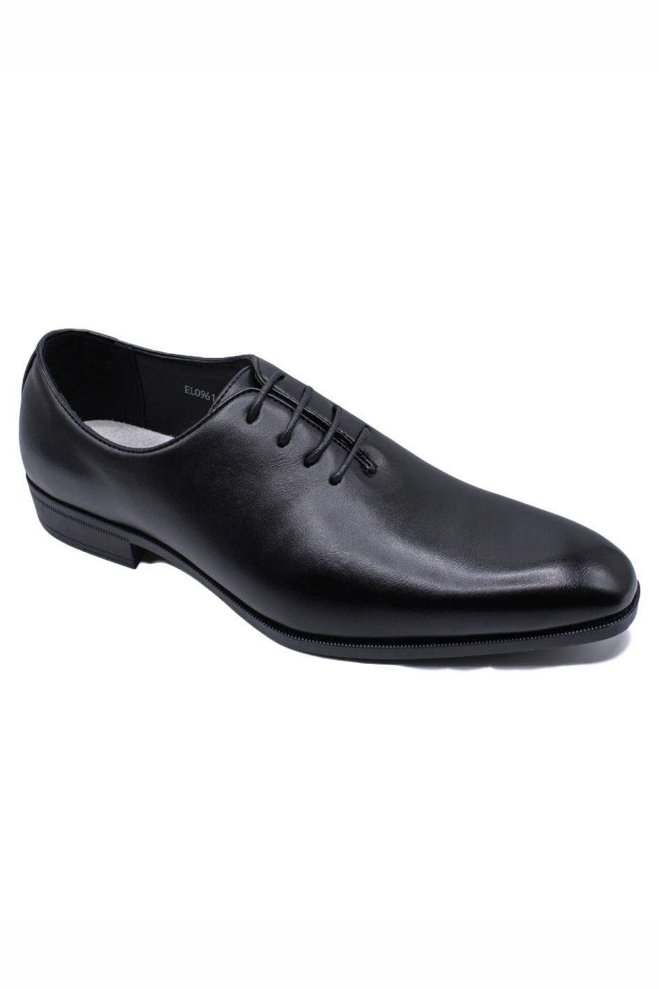 Men’s Black Wholecut Oxford Dress Shoes – Faux Leather