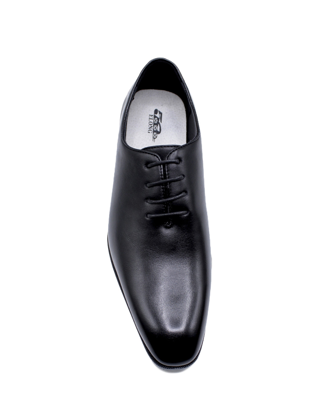 Men’s Black Wholecut Oxford Dress Shoes – Faux Leather