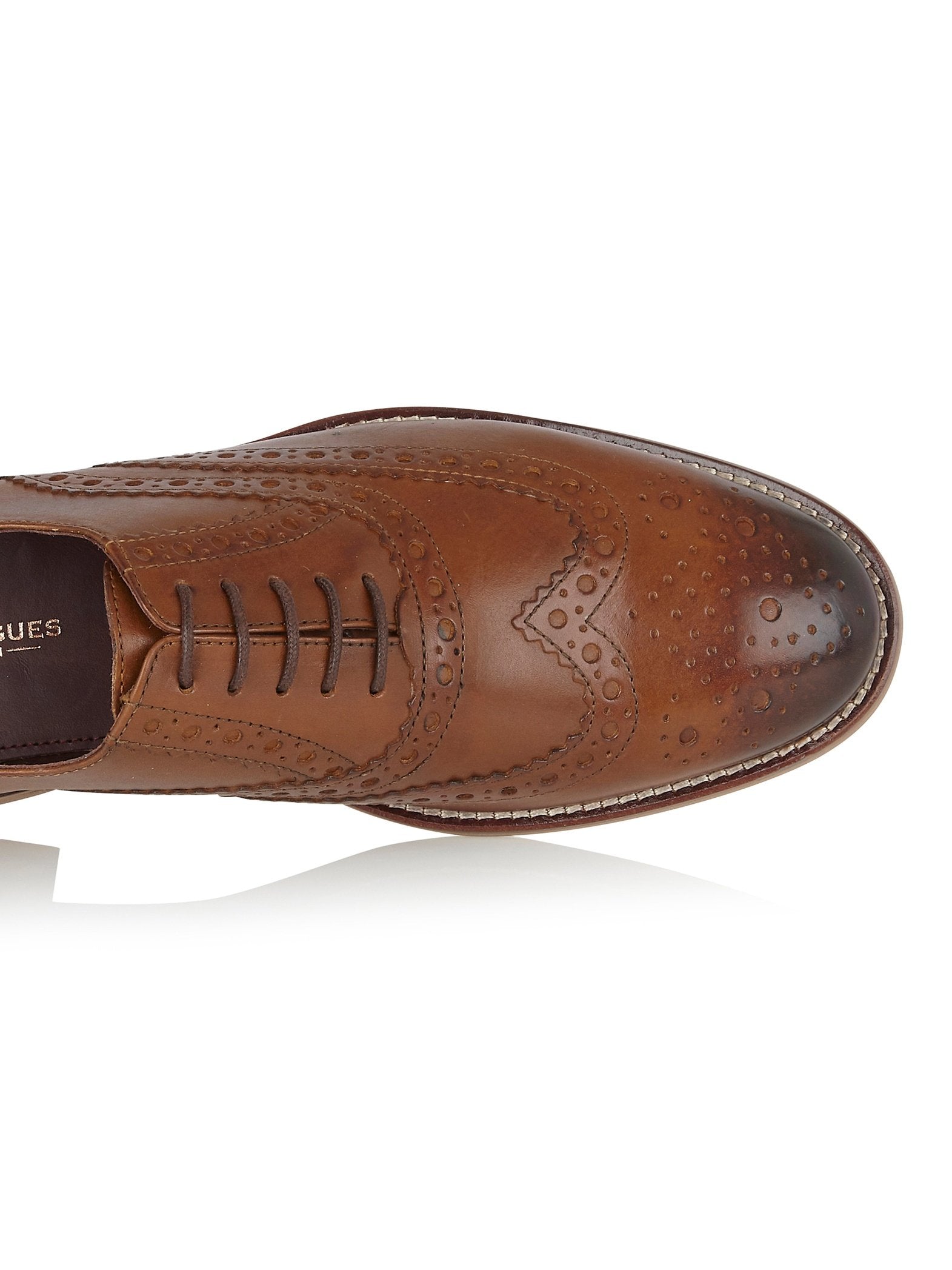 OXFORD BROGUES IN CHESTNUT