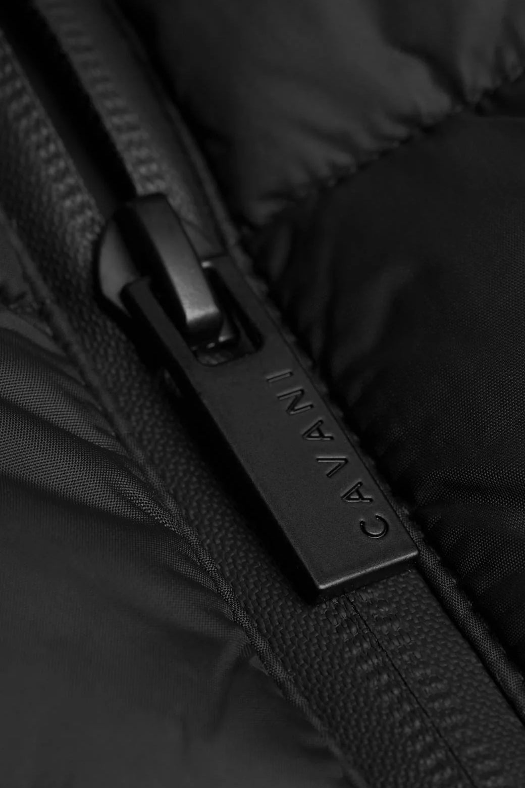 Cavani Heston Mac Black Padded Long Coat – Men’s Winter Overcoat