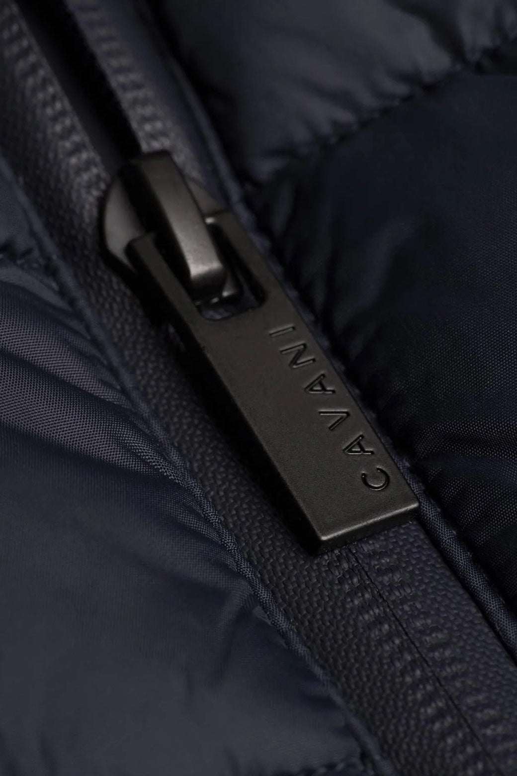 Cavani Heston Mac Navy Padded Long Coat – Men’s Winter Overcoat