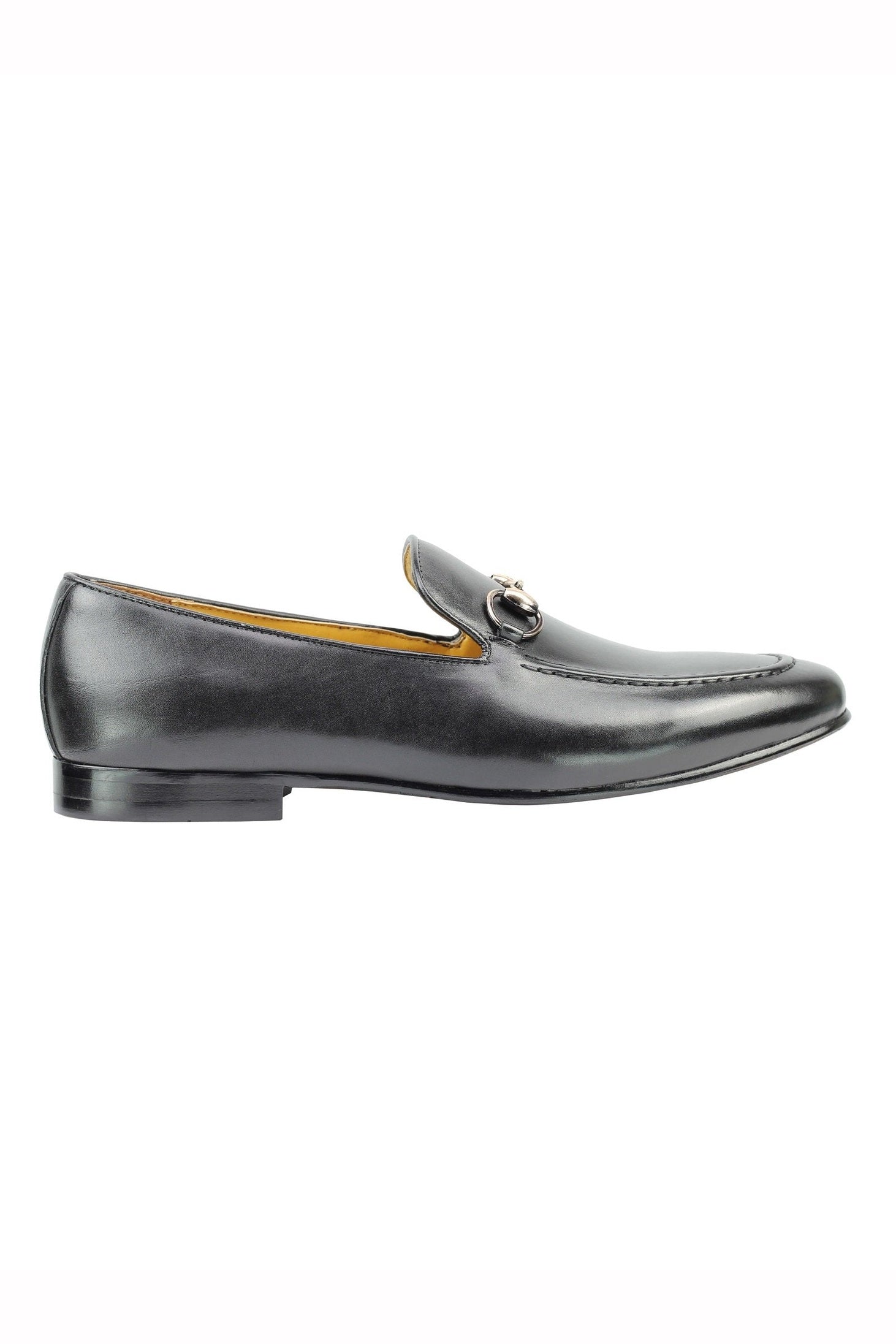 BLACK SNAFFLE BIT LOAFER