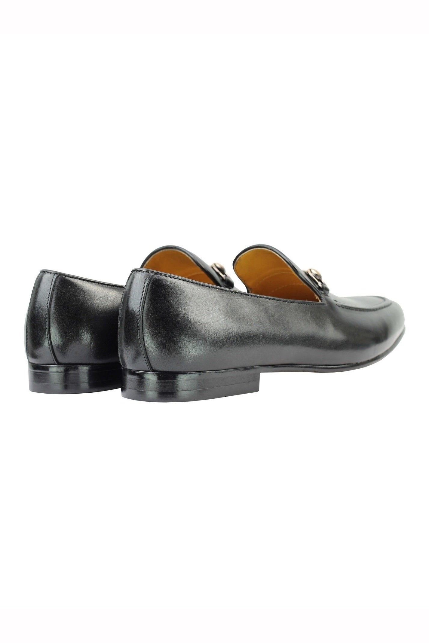 BLACK SNAFFLE BIT LOAFER