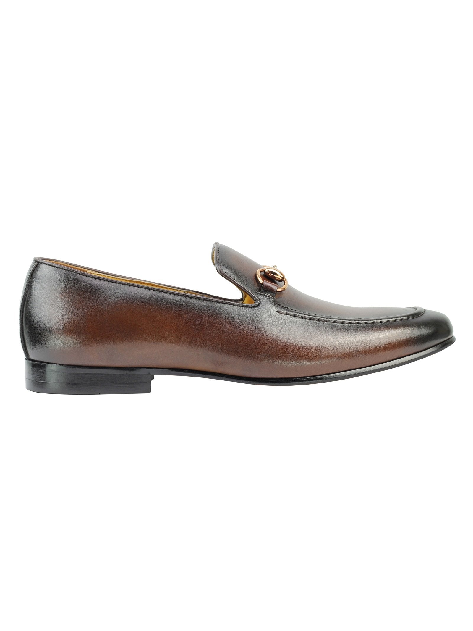 BROWN SNAFFLE BIT LOAFER