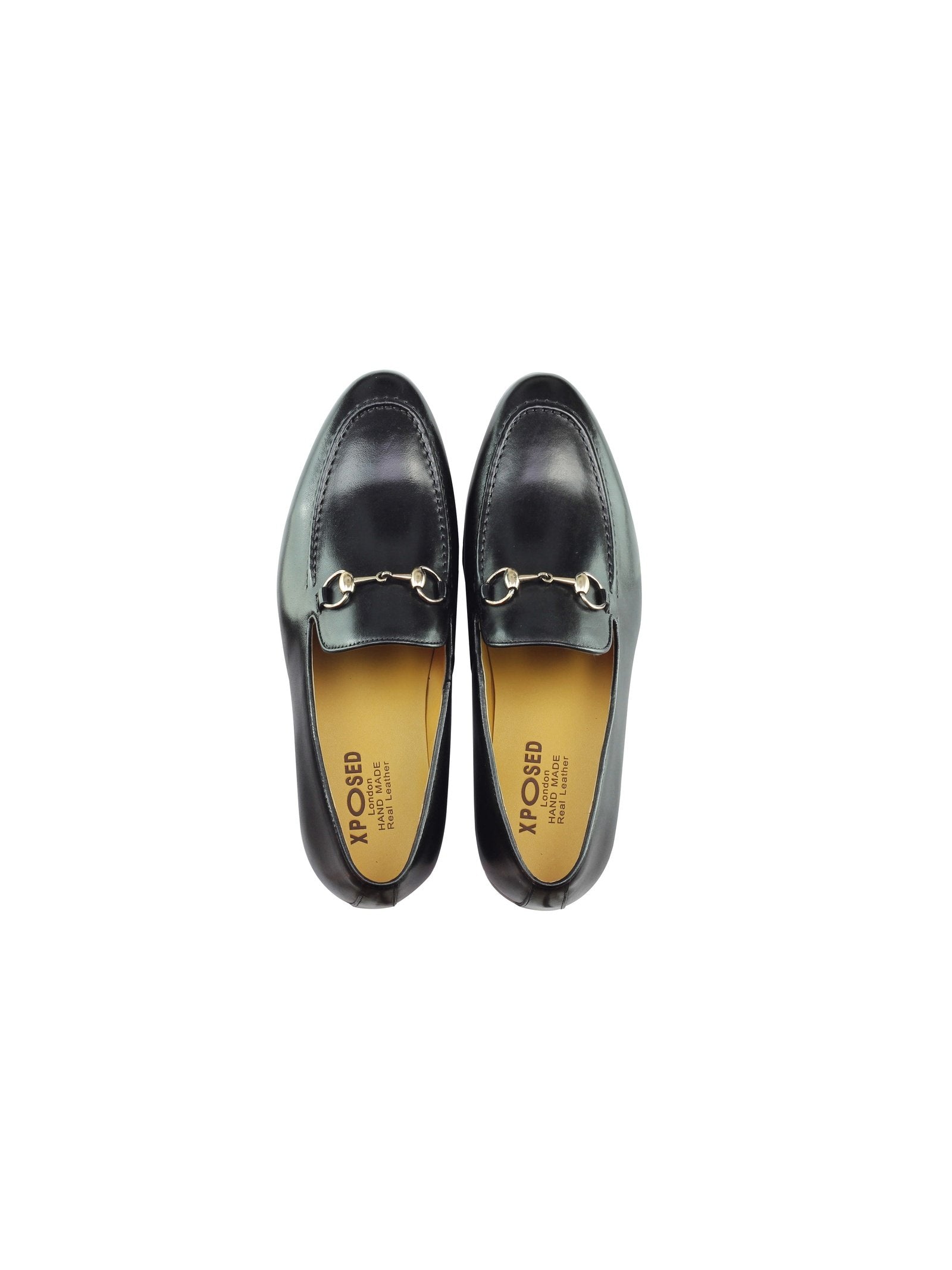 BLACK SNAFFLE BIT LOAFER