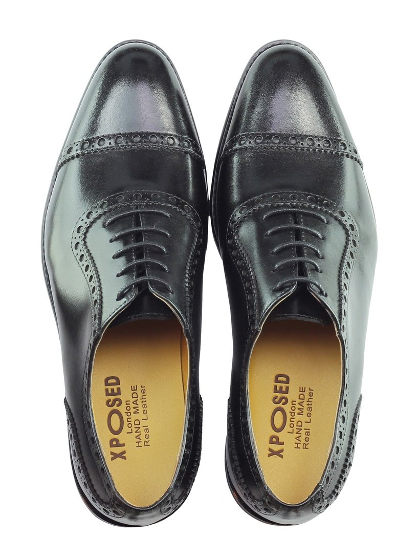 BLACK OXFORD BROGUES