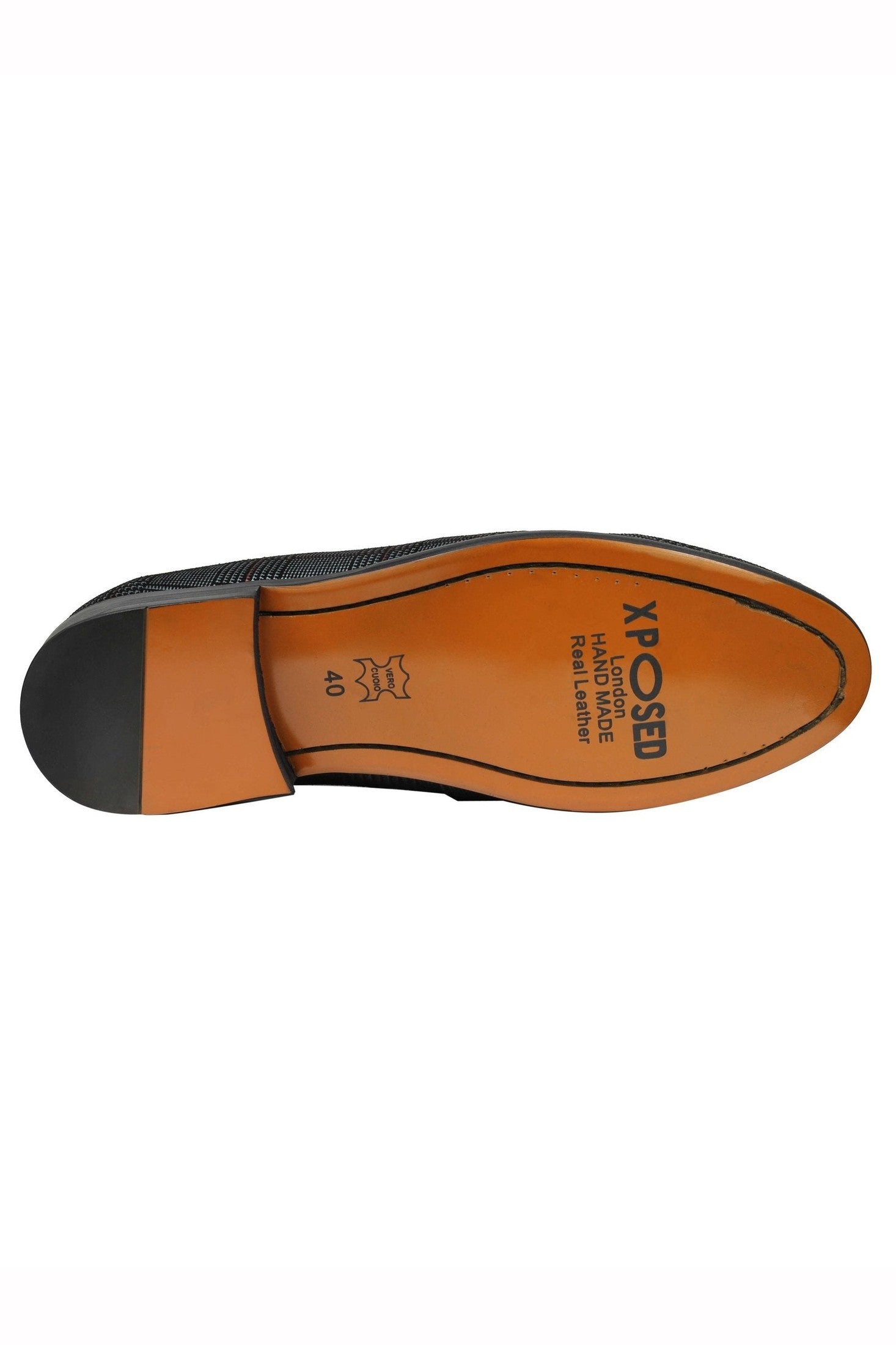 Men’s Classic Tweed Leather Tasselled Loafers Retro Vintage Smart Slip on Shoes