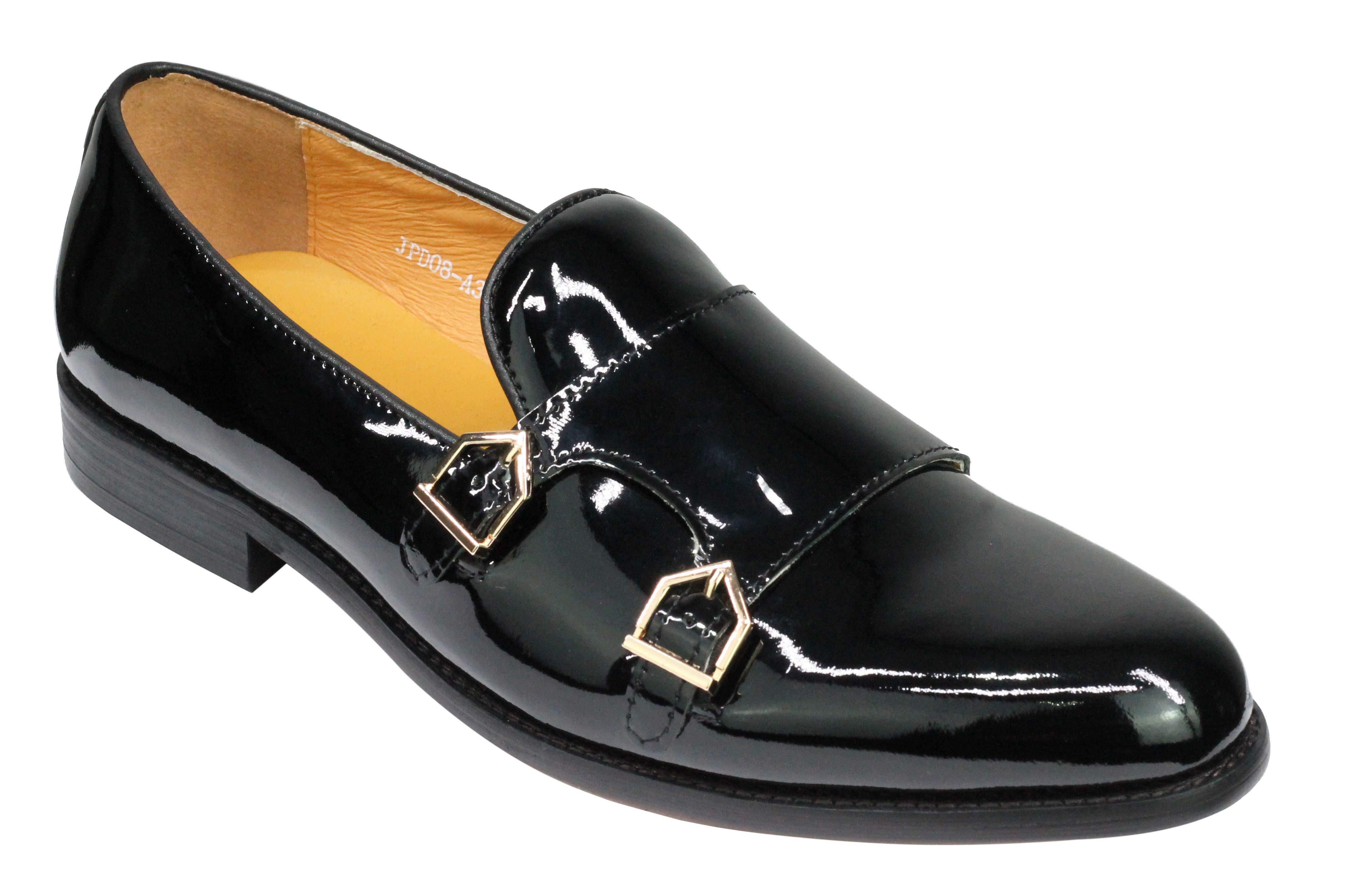 Real Leather Shiny Loafers Slip Ons