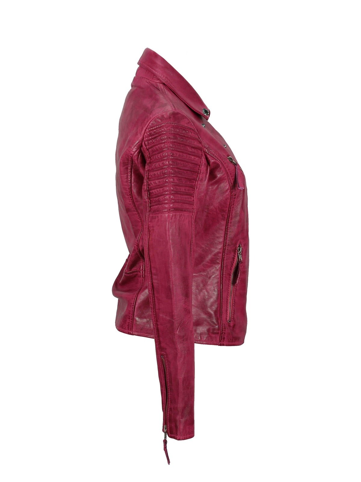 Ladies Retro Biker Pink