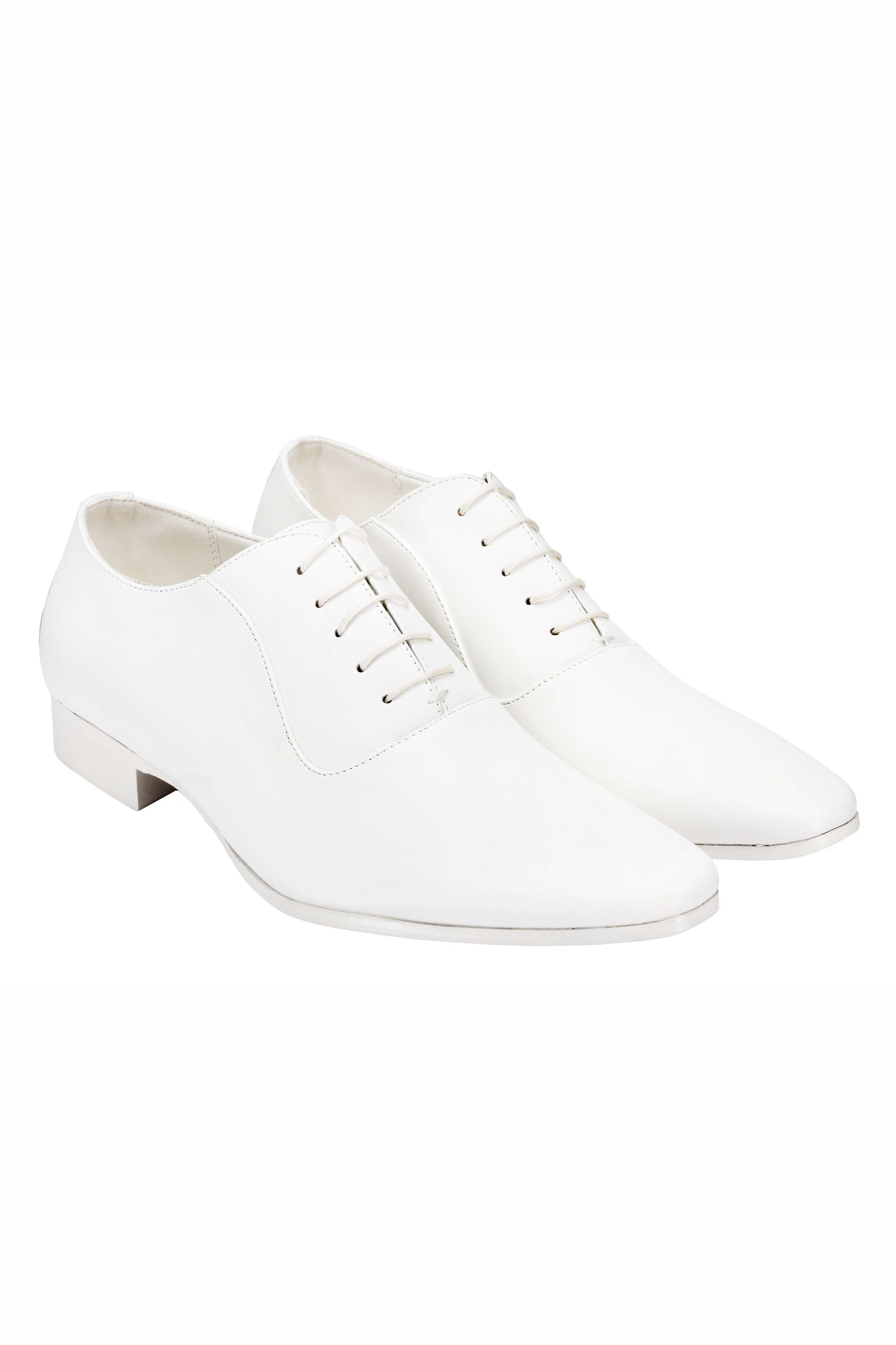 Mens Faux Leather Formal Office Shoes Smart Casual Oxford Lace up Black White Grey