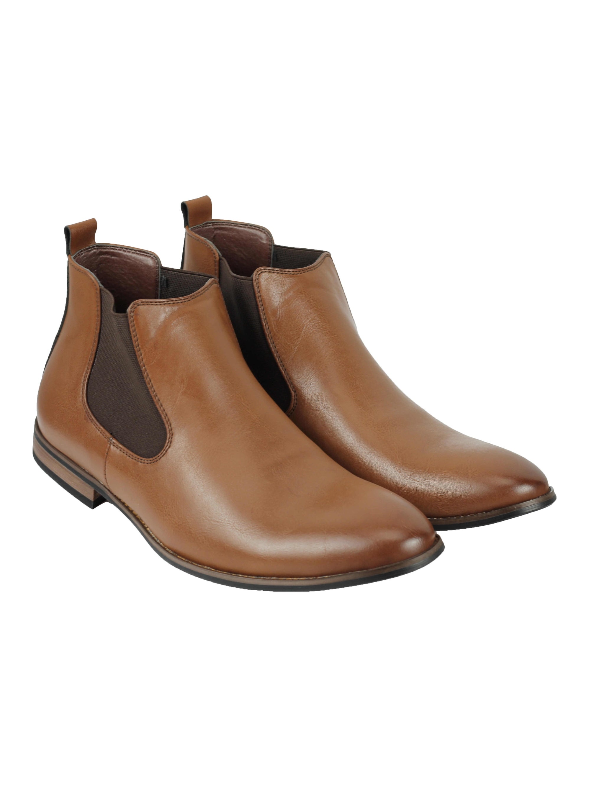 NEW MENS LEATHER ITALIA STYLE VINTAGE CHELSEA BOOTS CASUAL DEALER SHOES UK SIZE