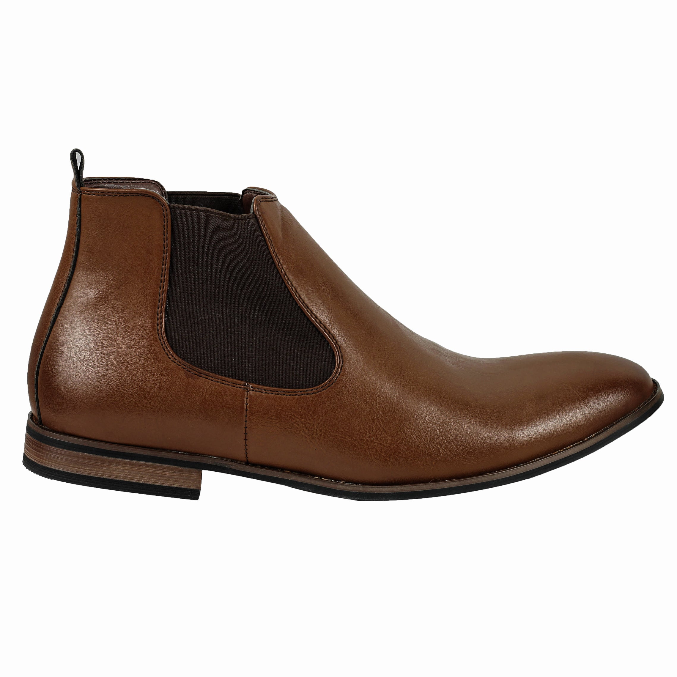 NEW MENS LEATHER ITALIA STYLE VINTAGE CHELSEA BOOTS CASUAL DEALER SHOES UK SIZE