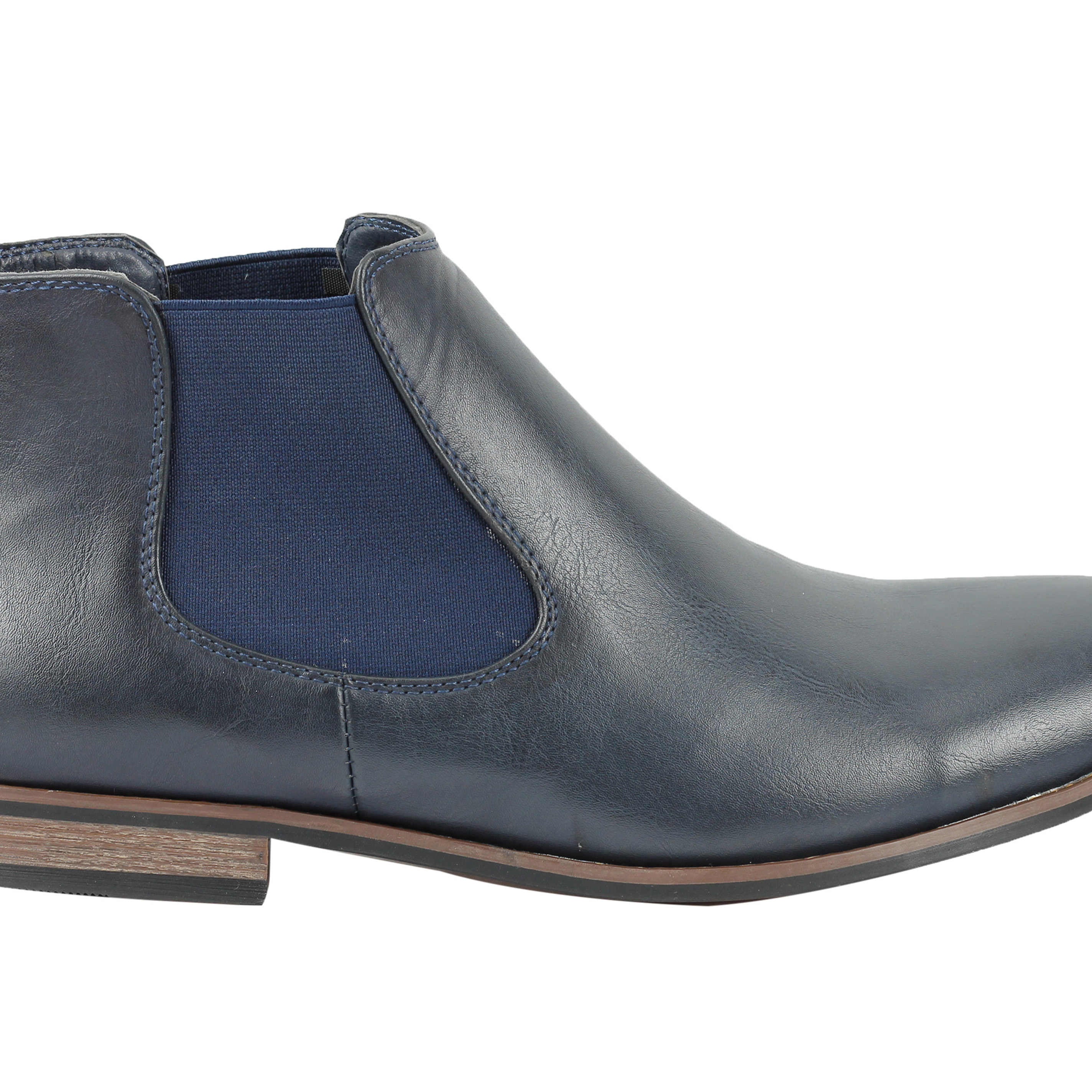 NEW MENS LEATHER ITALIA STYLE VINTAGE CHELSEA BOOTS CASUAL DEALER SHOES UK SIZE