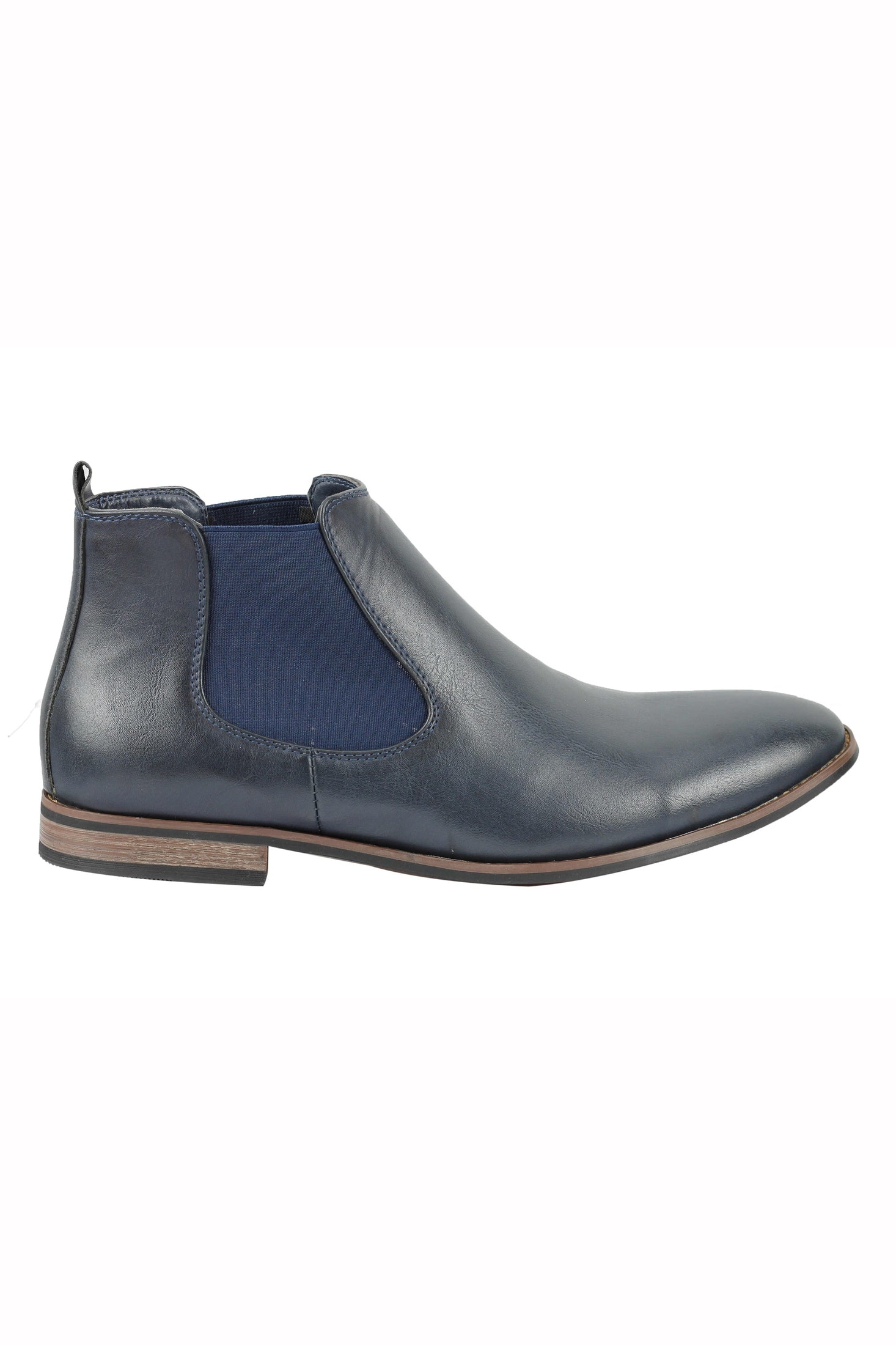 NEW MENS LEATHER ITALIA STYLE VINTAGE CHELSEA BOOTS CASUAL DEALER SHOES UK SIZE