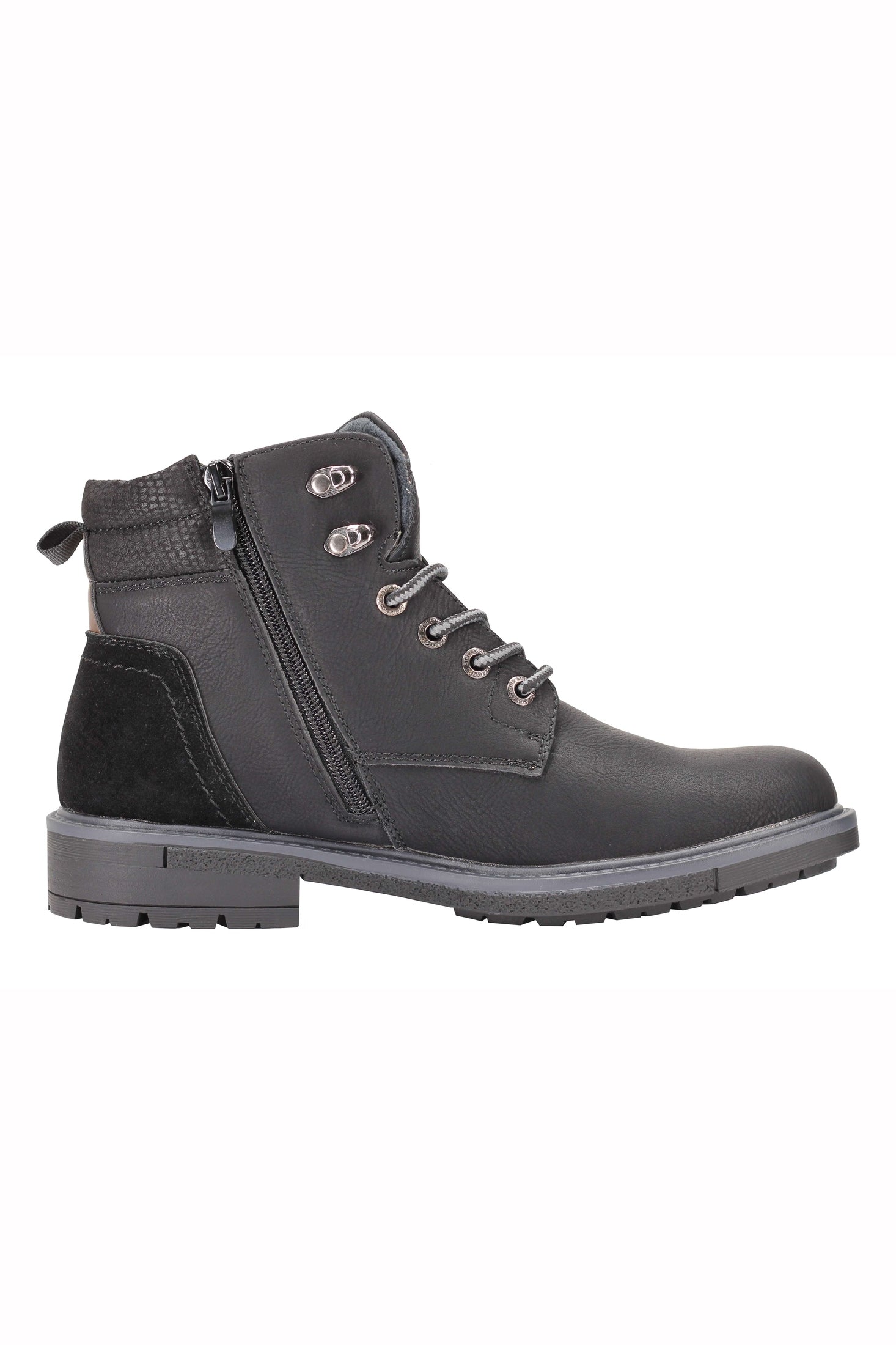 Mens Retro Smart Casual Faux Leather Boots Ankle Lace up Round Toe Cap Shoes